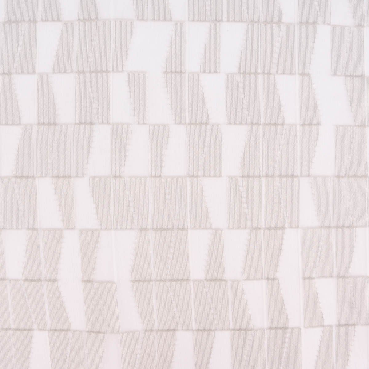 Meterware Rasch Textil Gardinenstoff Stores Scherli Rechtecke abstrakt ste300cm, stark perforiert, Kunstfaser, überbreit