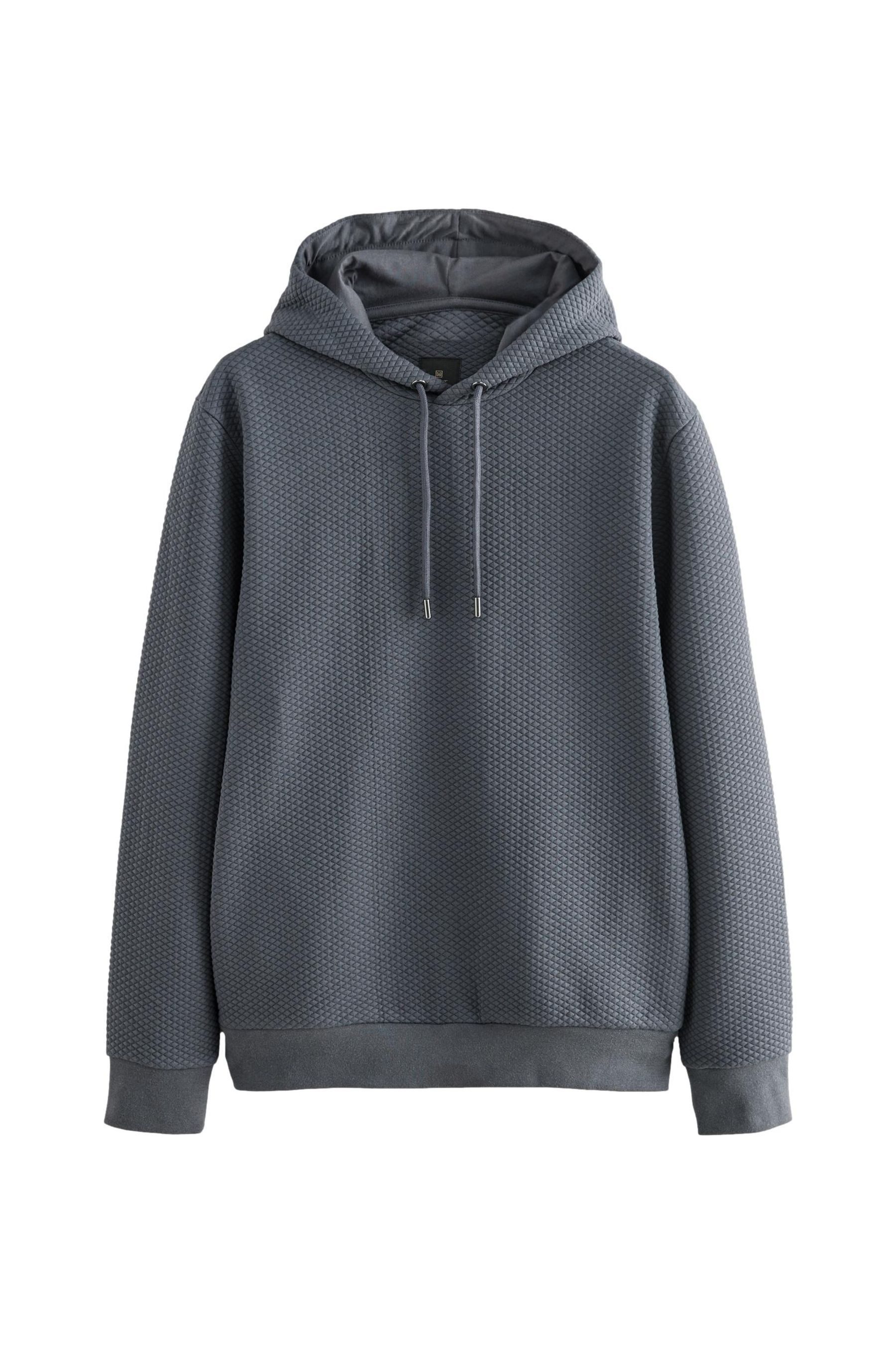 Kapuzensweatshirt Premium Hoodie mit Struktur