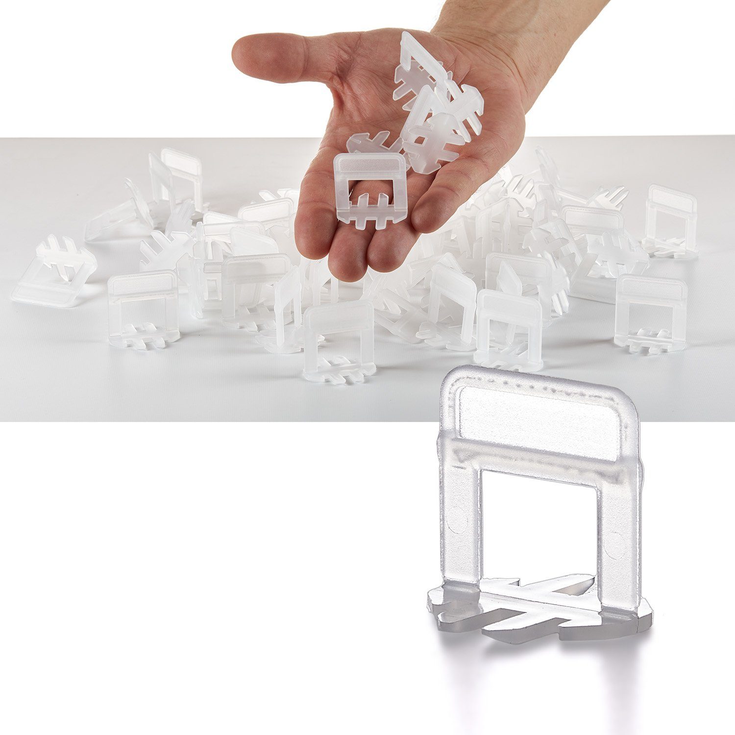 BigDean Verlegeset 1mm Fliesen Nivelliersystem 1000 günstig online kaufen