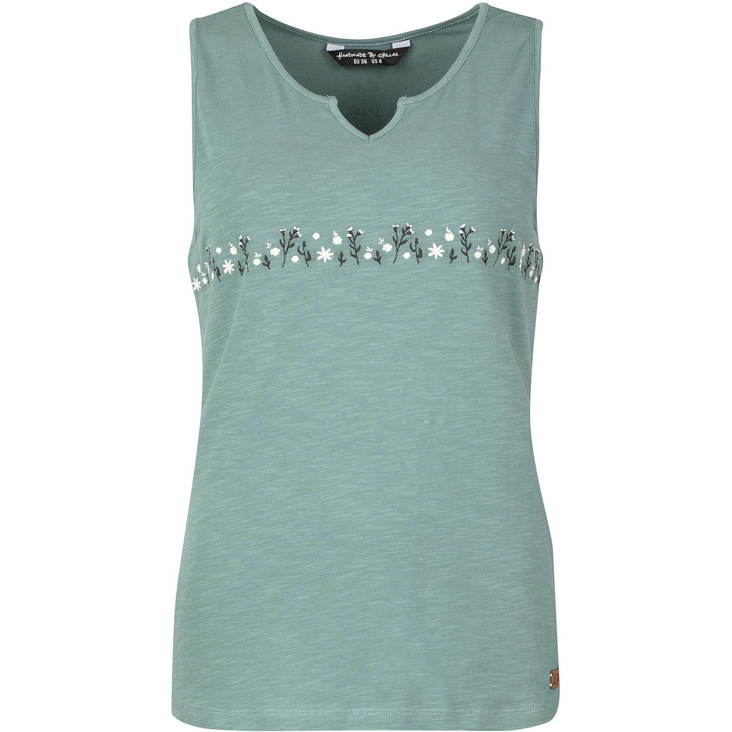 Chillaz T-Shirt Tank Top W KORFU FLOWER MEADOW TOP