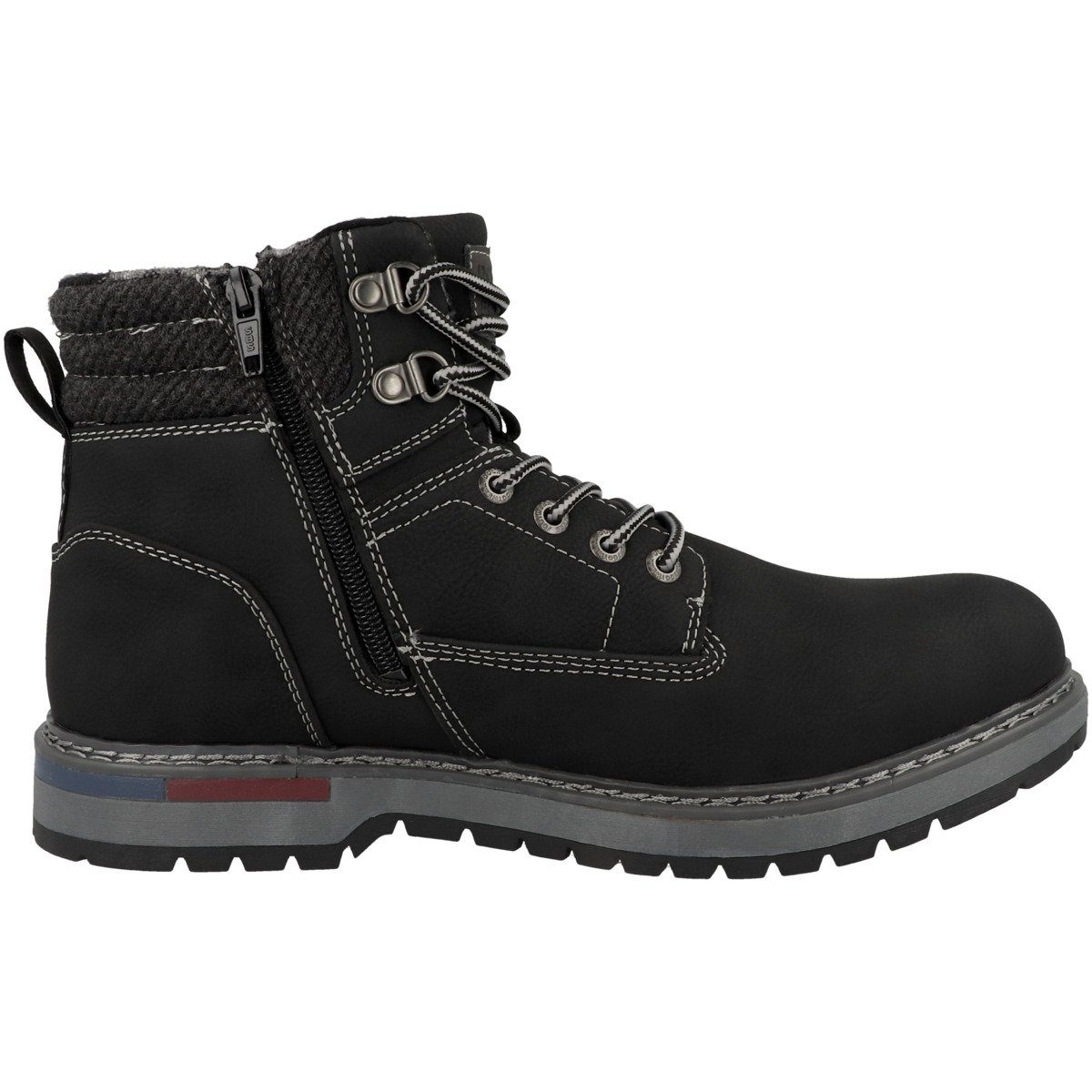 Dockers by Gerli 47AF001 Herren Schnürboots Stiefeletten, Stiefel, Winterstiefel, Winterboots, Schneestiefel