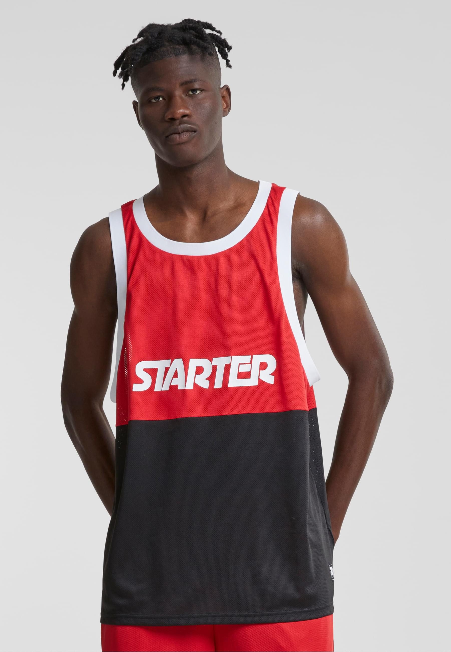 Starter Black Label Tanktop Starter Black Label Herren Starter Split Mesh Tank Top (1-tlg)