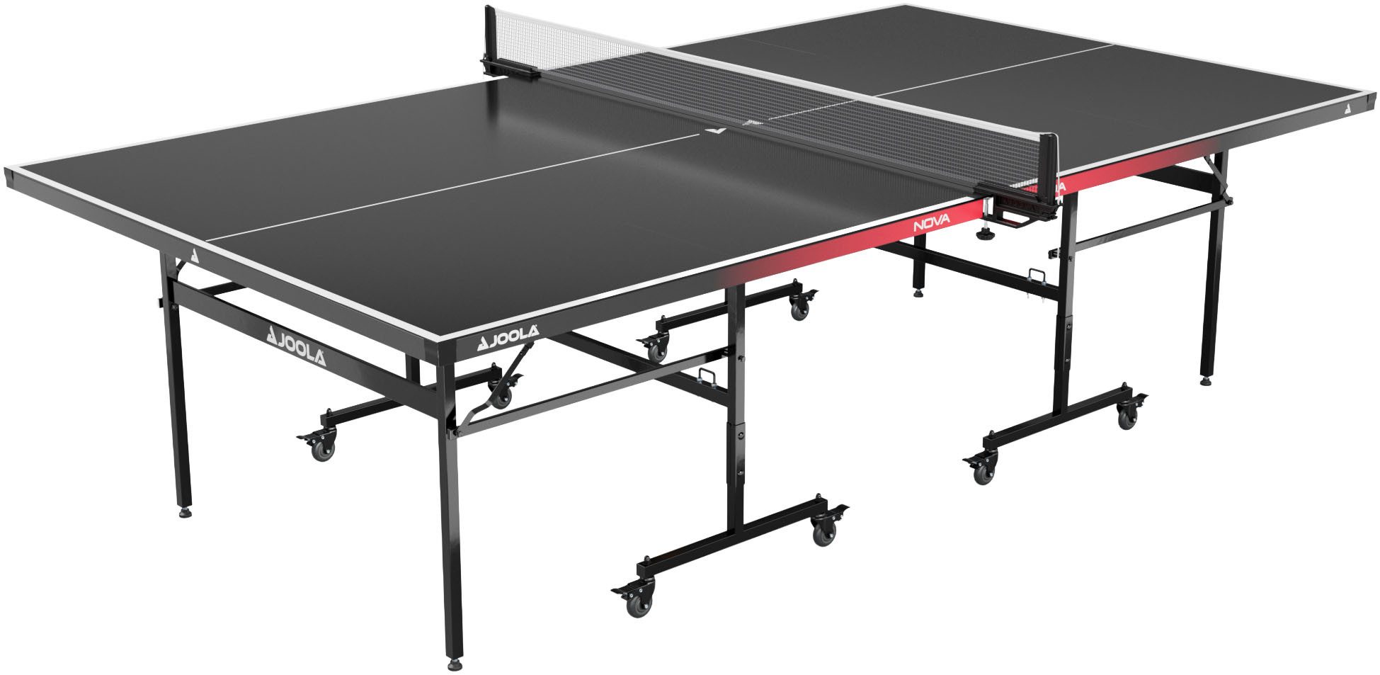 Joola Tischtennisplatte Outdoor Nova 100A (Packung), wetterfest, klappbares Untergestell, inkl. Netz