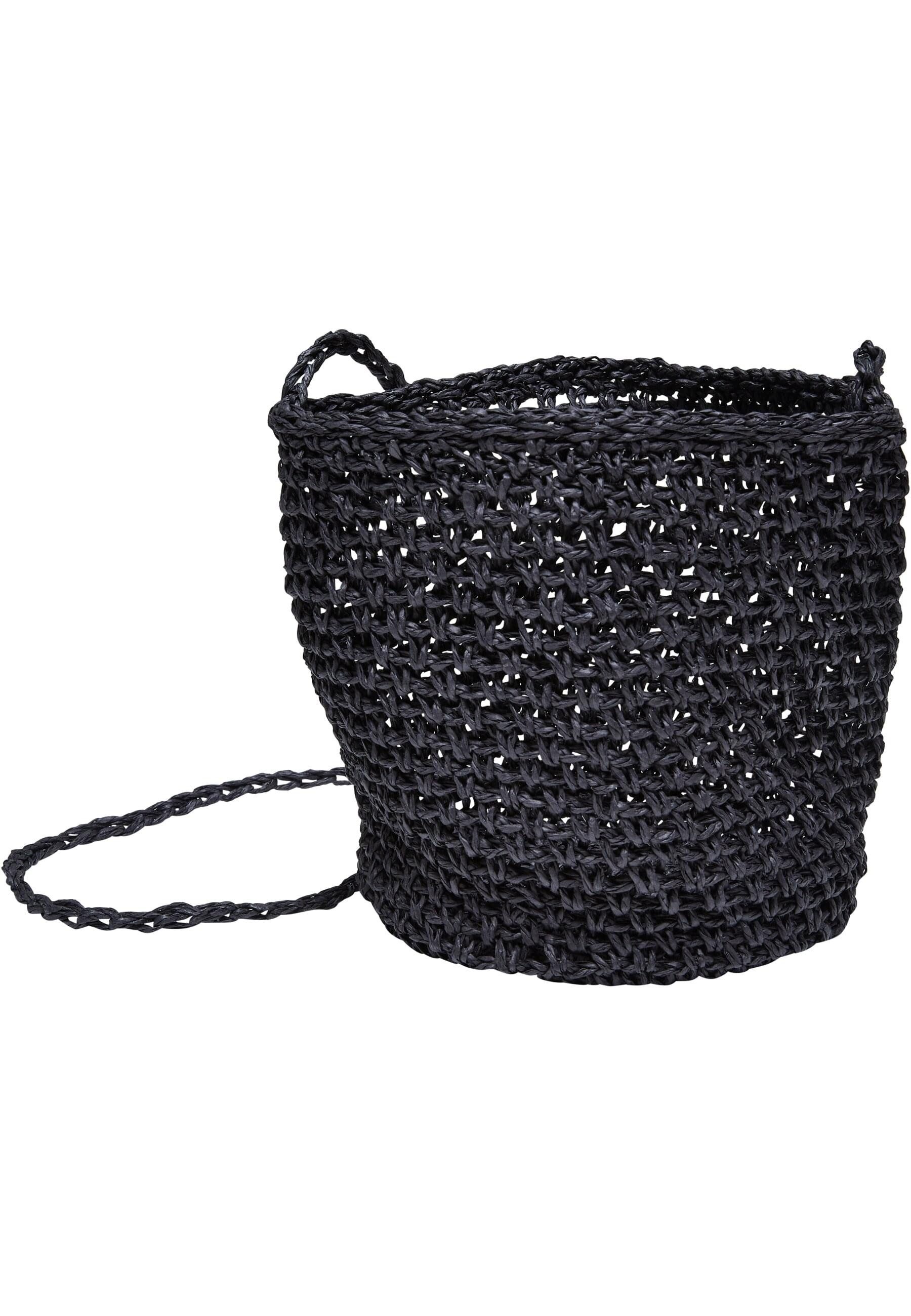 URBAN CLASSICS Bauchtasche Urban Classics Unisex Mini Nature Bast Crossbody Bag