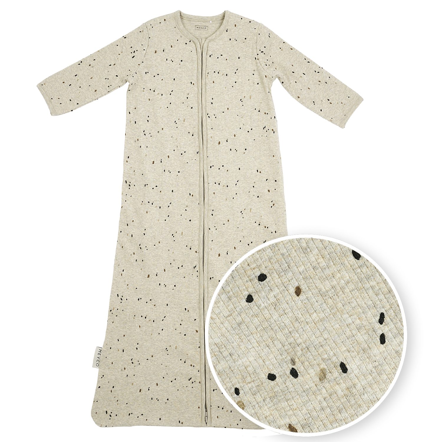 Meyco Baby Babyschlafsack Mini spot Sand günstig online kaufen