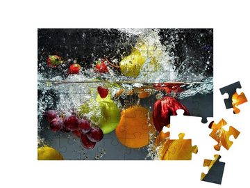 puzzleYOU Puzzle Frisches Obst und Gemüse, 48 Puzzleteile, puzzleYOU-Kollektionen Obst, Essen und Trinken