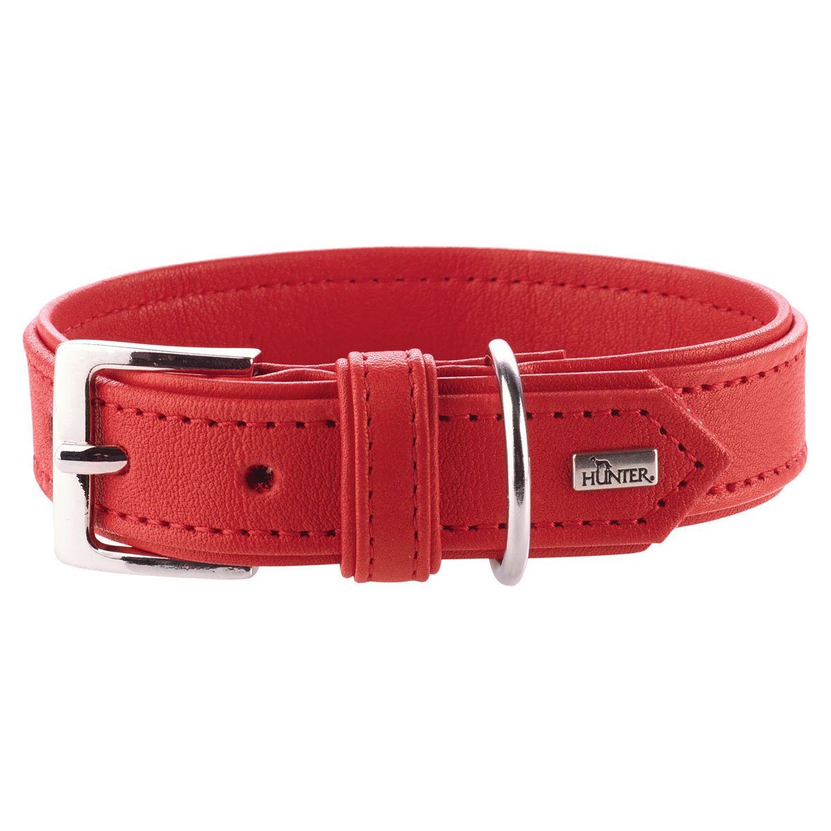 Hunter Tierbedarf Hunde-Halsband Halsband Wallgau rot