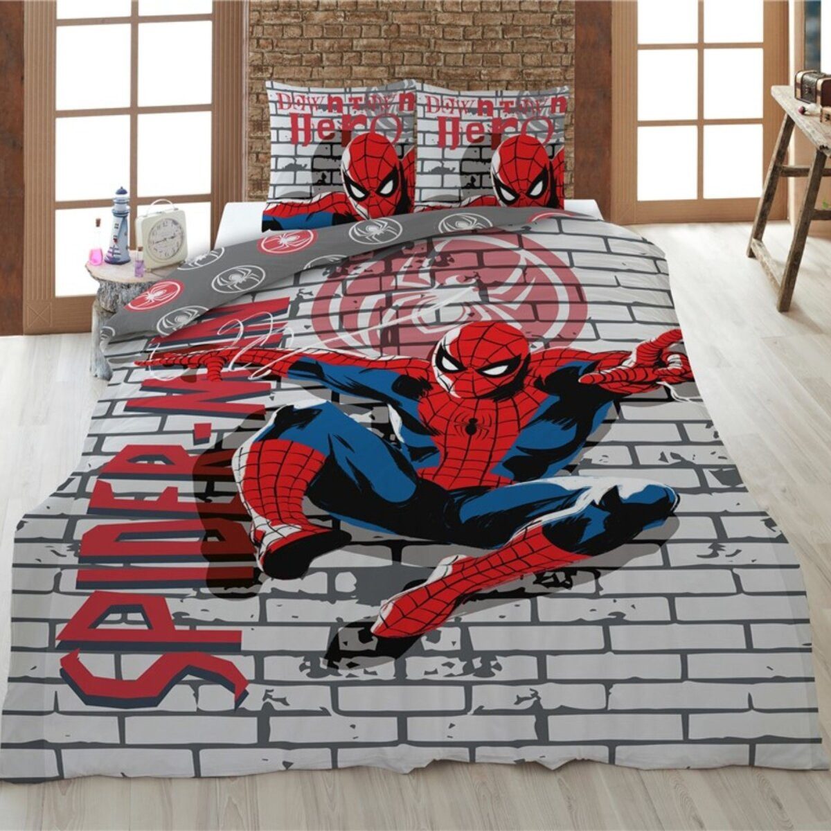 Spiderman Kinderbettwäsche Spiderman Bettwäsche Kinder Bettbezug günstig online kaufen
