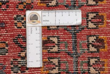 Orientteppich Hamadan 107x117 Handgeknüpfter Orientteppich / Perserteppich, Nain Trading, quadratisch, Höhe: 8 mm