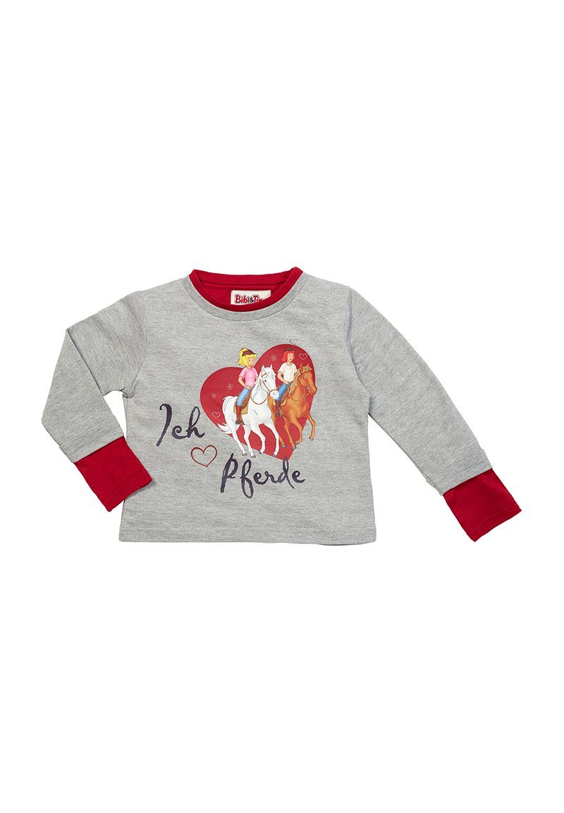 ONOMATO! Sweatshirt Bibi und Tina Kinder Mädchen Pullover Sweatshirt Pulli