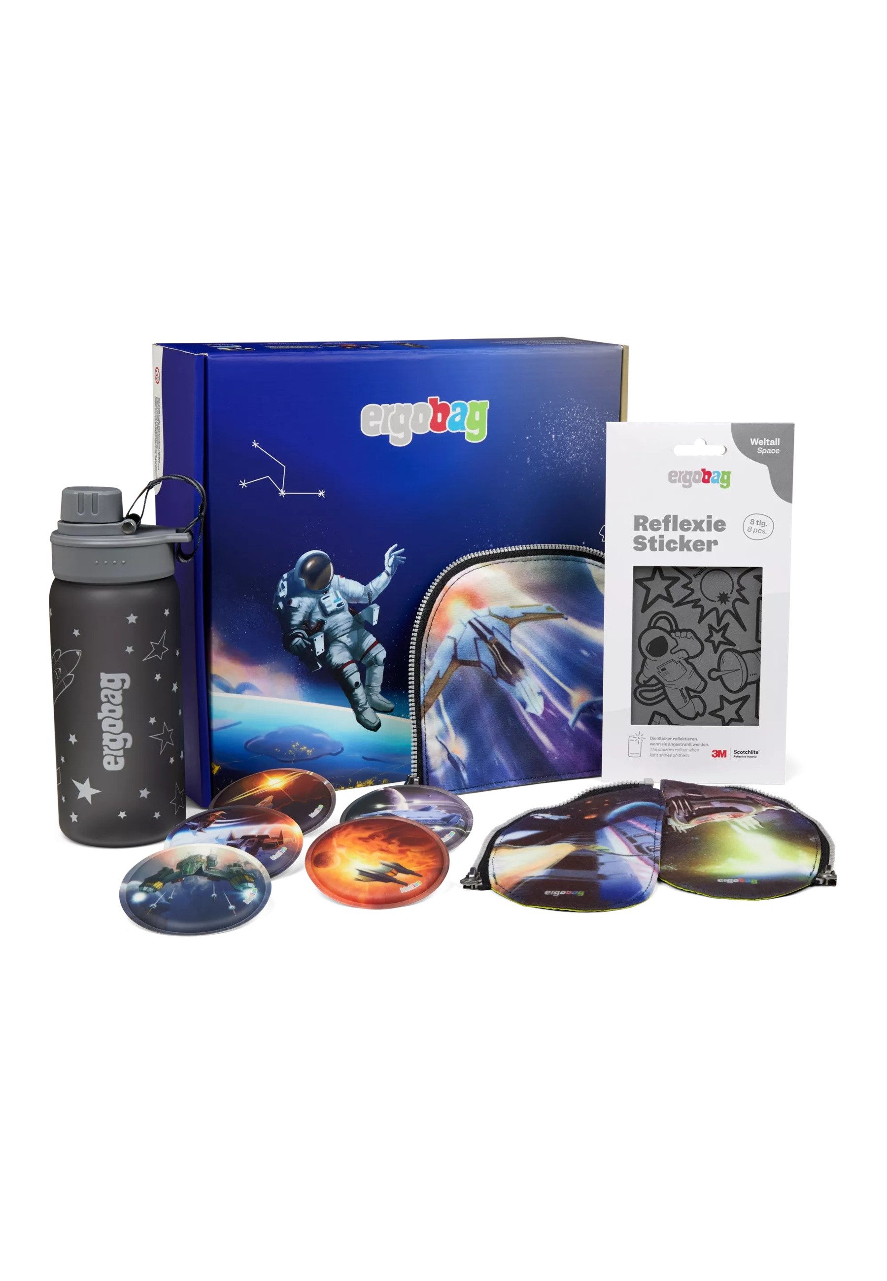 ergobag Schulranzen Fan Box (10-tlg)