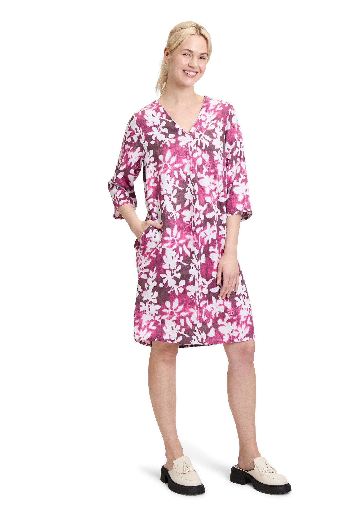 Cartoon Sommerkleid Damen mit Muster