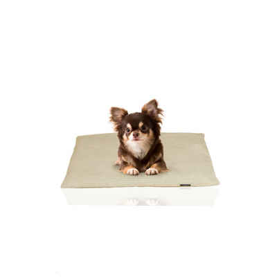 Rohrschneider Tierkissen Weiches Hundebett mit waschbarem Bezug Hundekissen aus Cord Premium