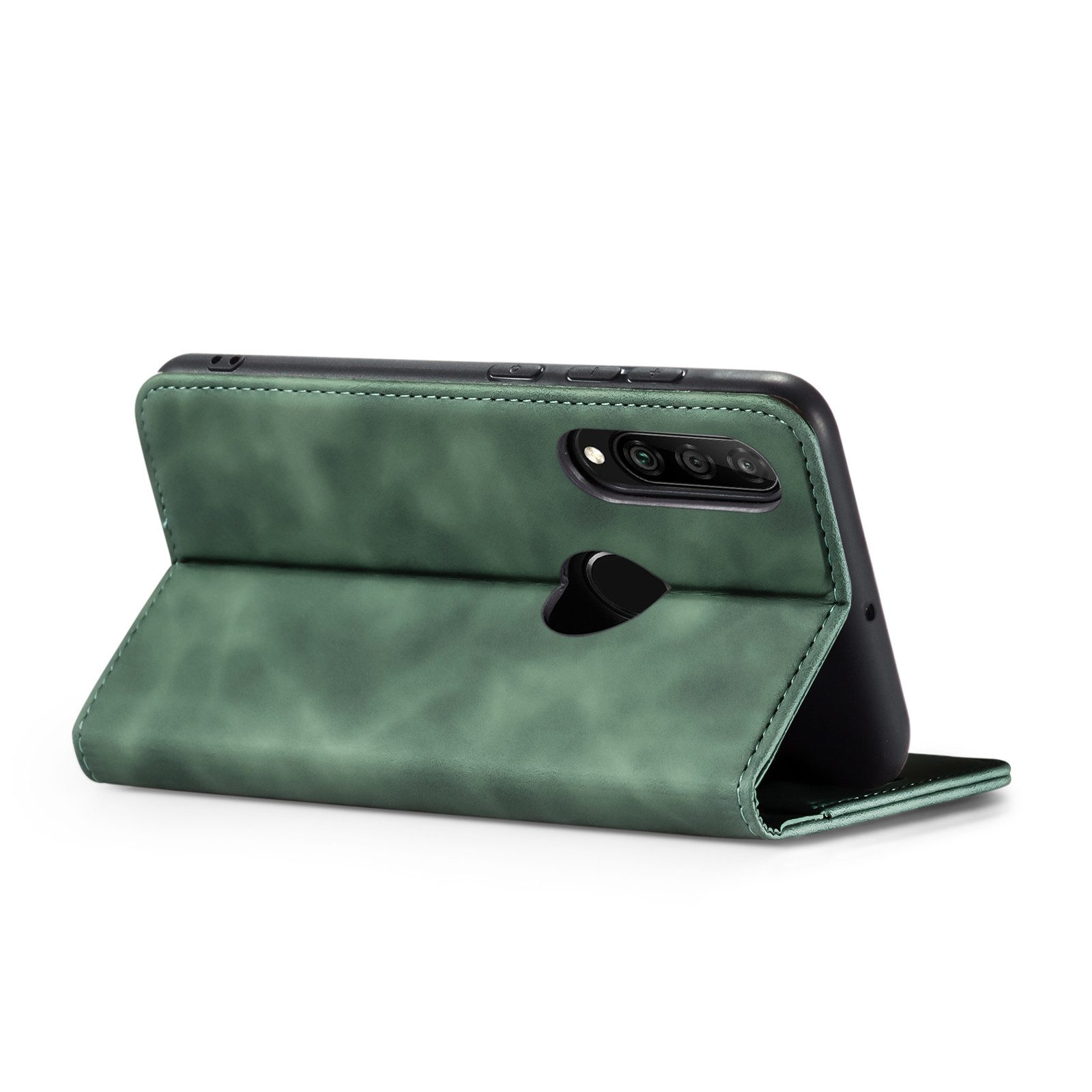 Tec-Expert Handyhülle Tasche Hülle für Huawei P30 Lite 6.15 Zoll, 6.15, Cover Klapphülle Case mit Kartenfach Fliphülle aufstellbar
