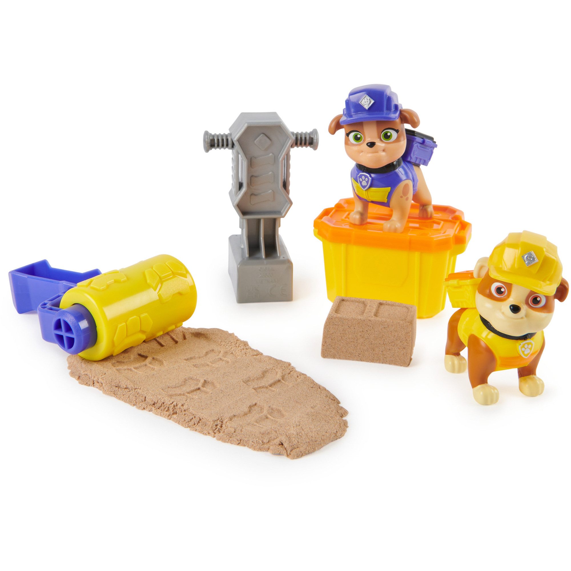 PAW PATROL Spielfigur Spin Master Rubble & Crew - Actionfiguren-Set mit