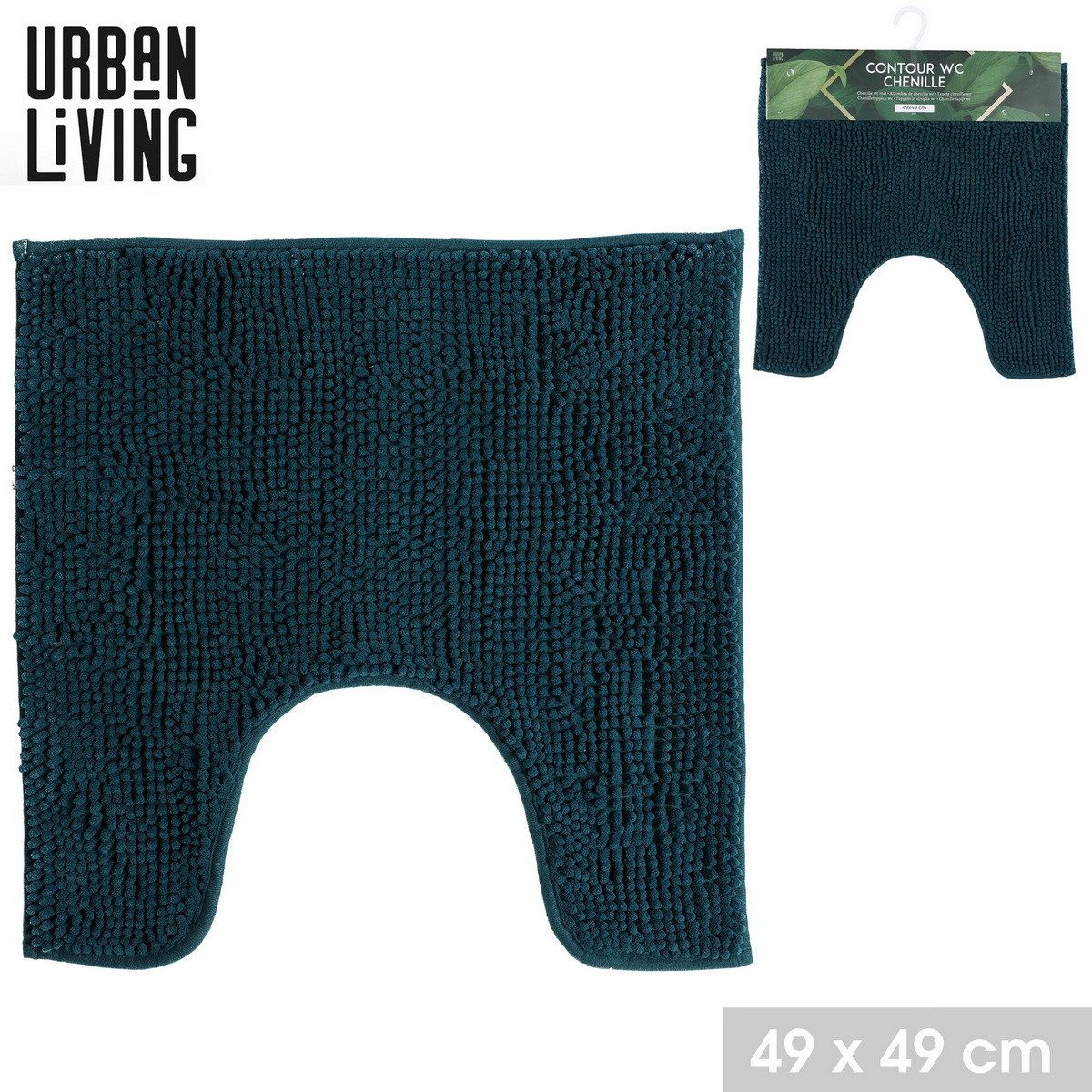 Urban Living Badematte WC-Vorleger mit Ausschnitt günstig online kaufen