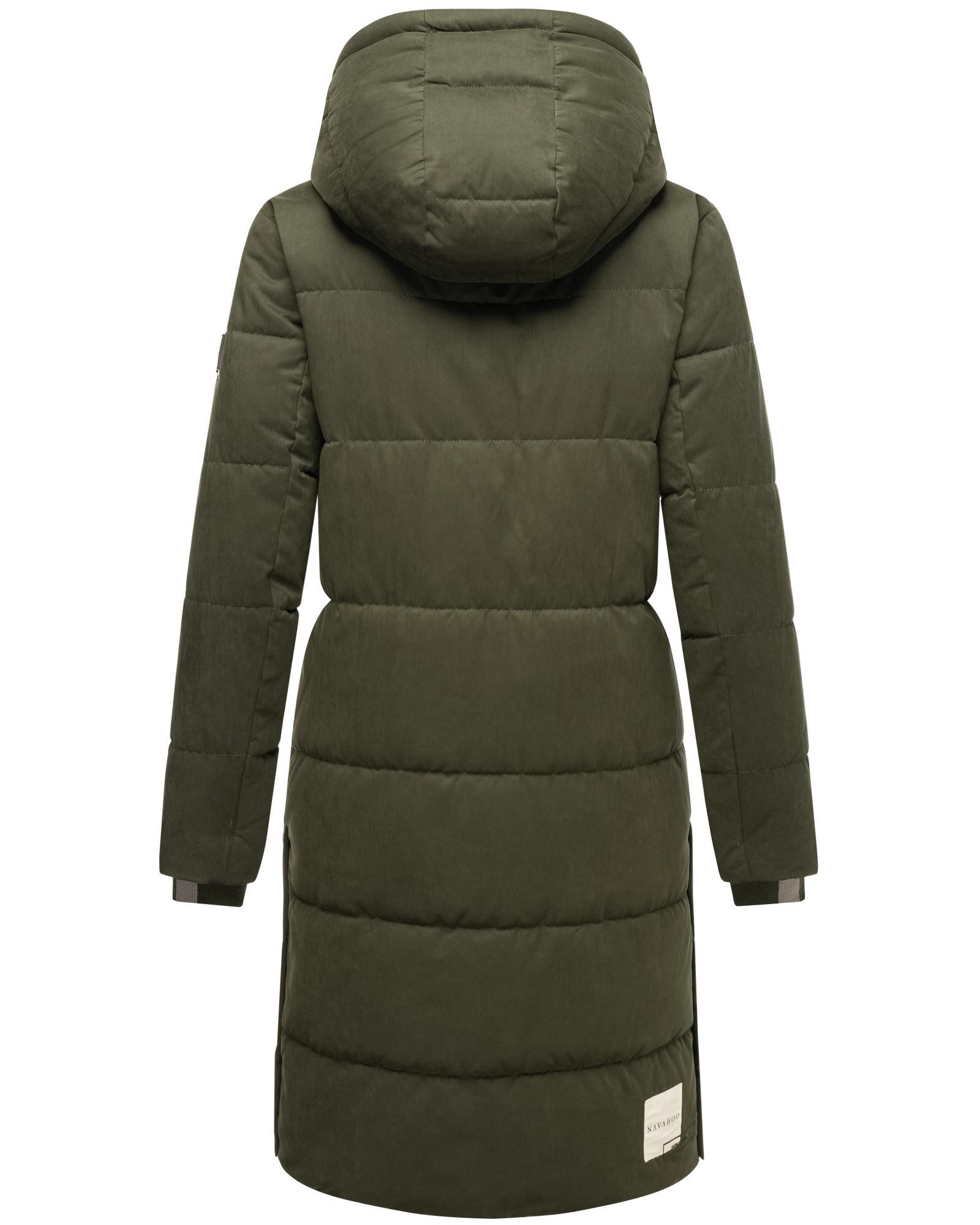 Navahoo Wintermantel Wintertanz 14 modischer Damen Steppmantel mit hohem Kragen – Bild 3 von 5