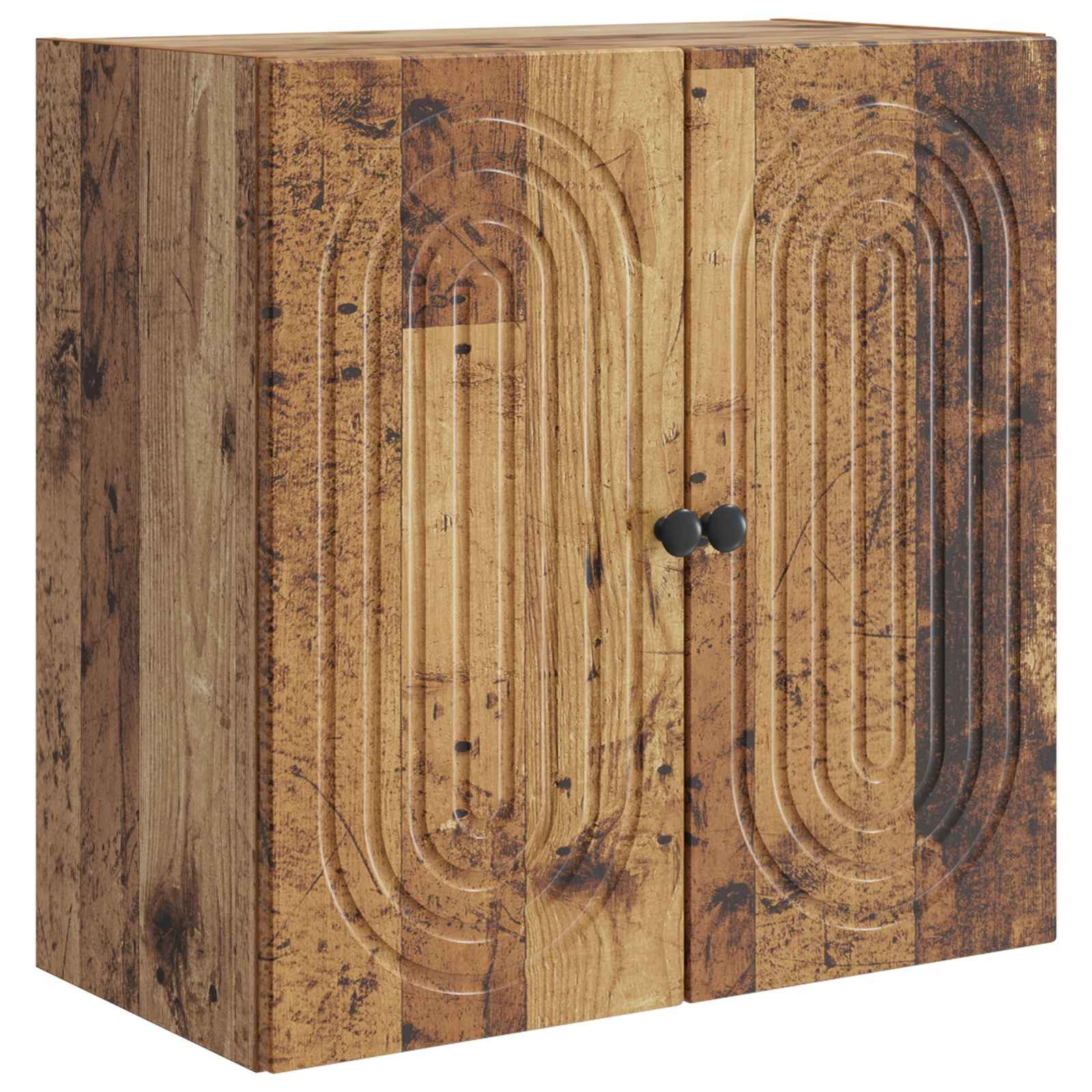 vidaXL Schranksystem Wandschrank Altholz 59 x 31 x 60 cm Holzwerkstoff (1-St)