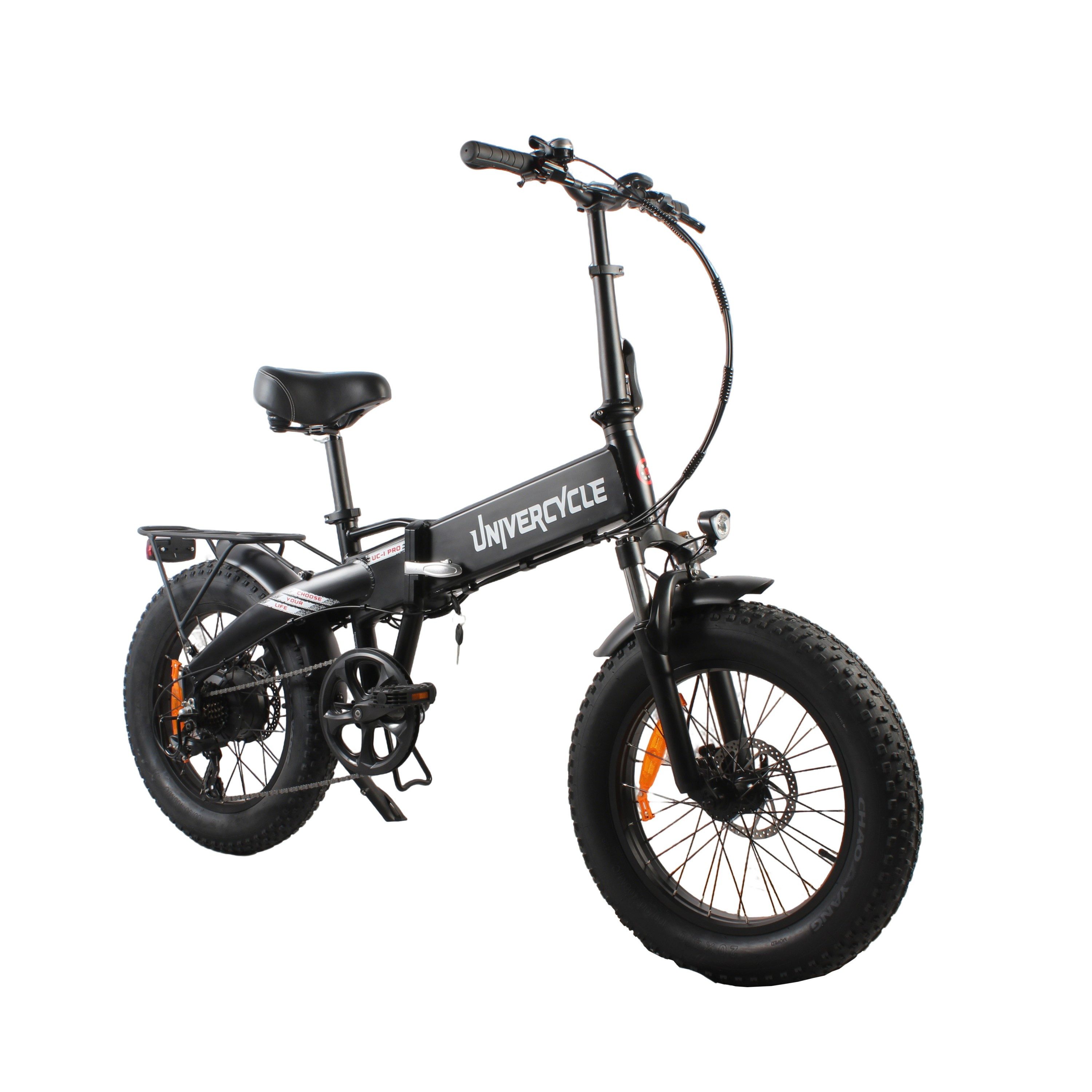 kowdom E-Bike Pedelec (25 km/h) Klapprad 20 Zoll Dickreifen Faltrad 48V Akku 25km/h, 1 Gang, Nabenmotor, 624 Wh, faltbar, dicke Reifen