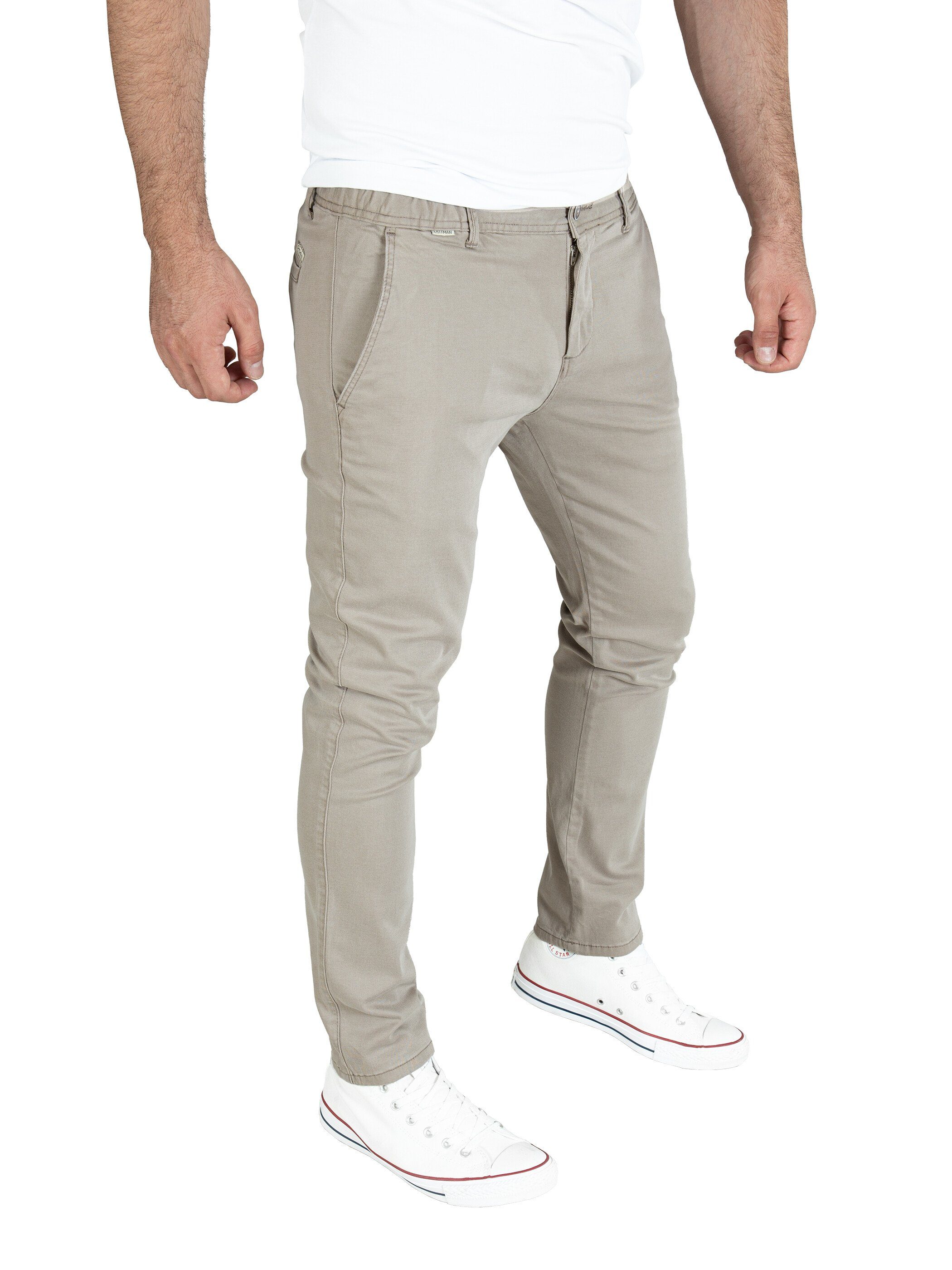 Pittman Chinohose Andrew moderne Chinohose mit Stretchanteil
