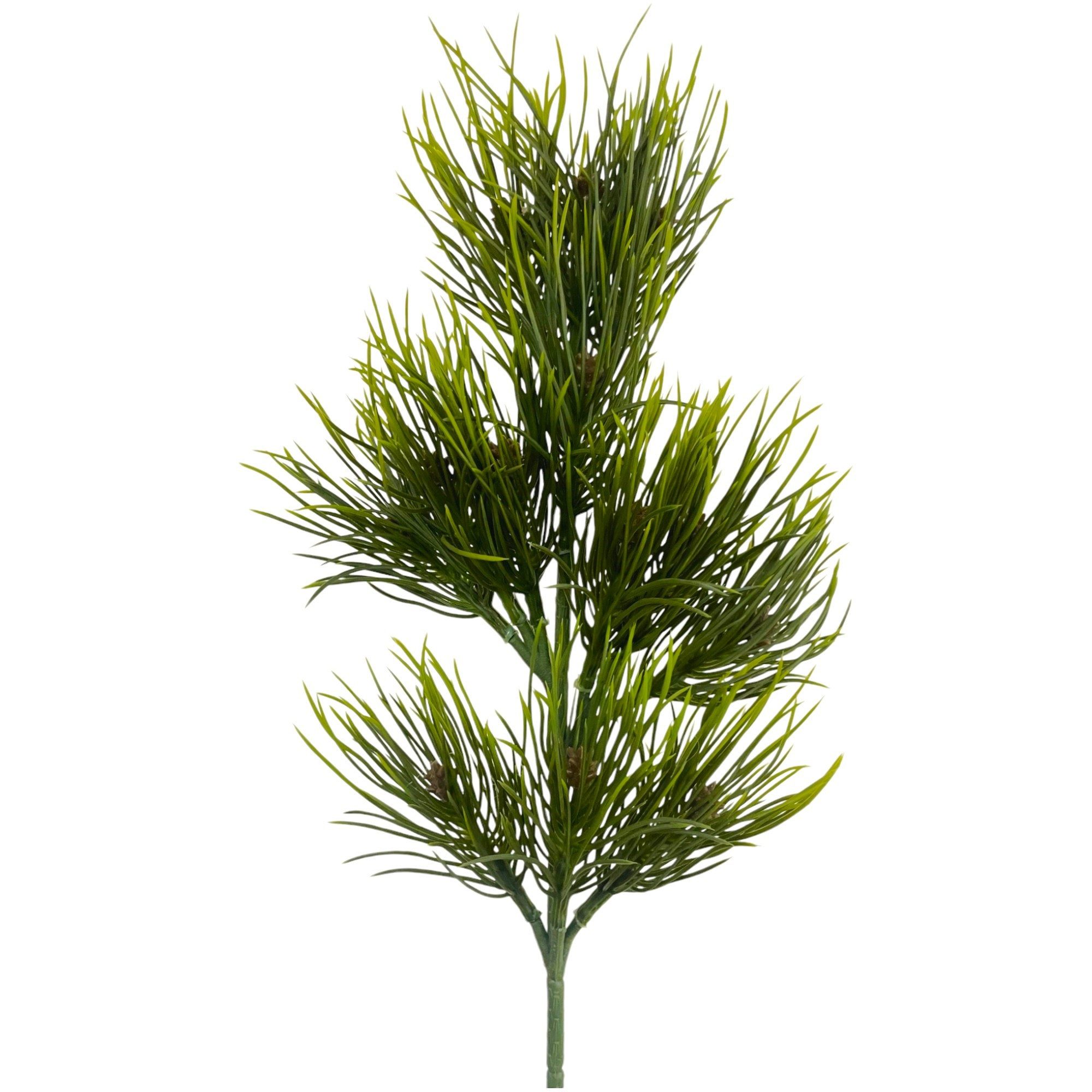 Kunstzweig Künstlicher KIEFERNZWEIG 46cm GRÜN, Gasper, Höhe 46.00 cm günstig online kaufen