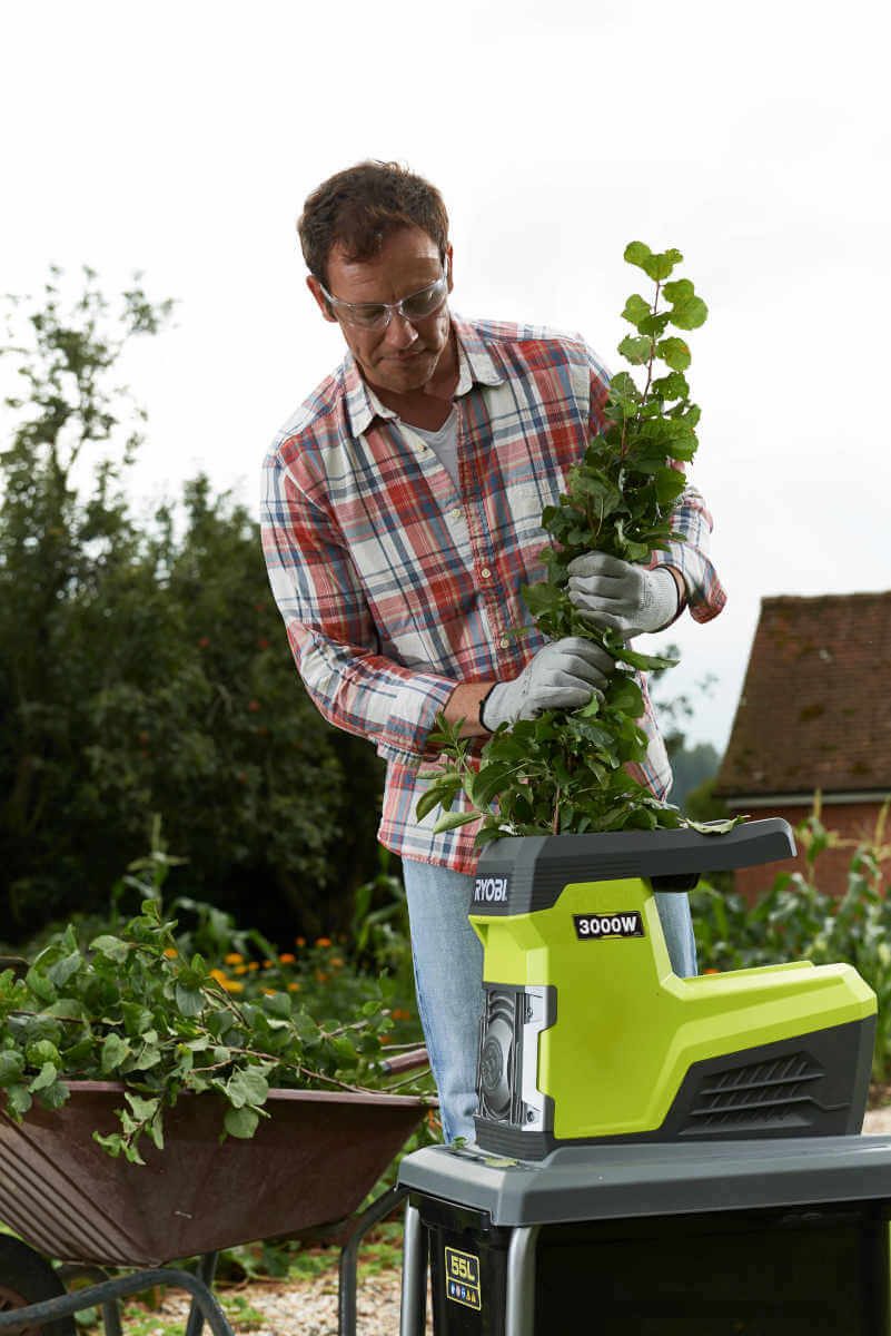 Ryobi Leisehäcksler RYOBI RHS3045U Elektro-Leisehäcksler, Schredder, günstig online kaufen