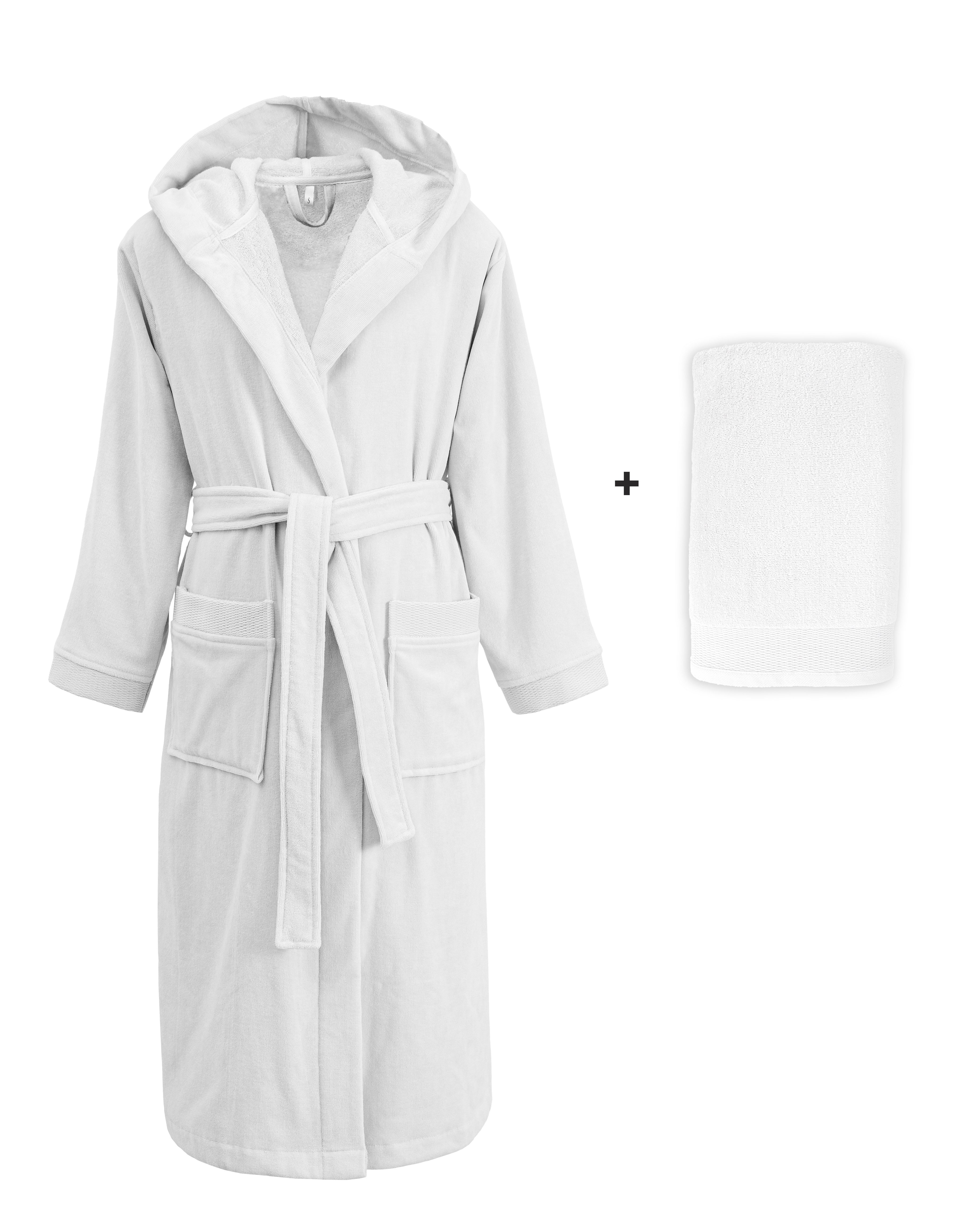 OTTO home Unisex-Bademantel Fenya, 330 g/m², günstig online kaufen