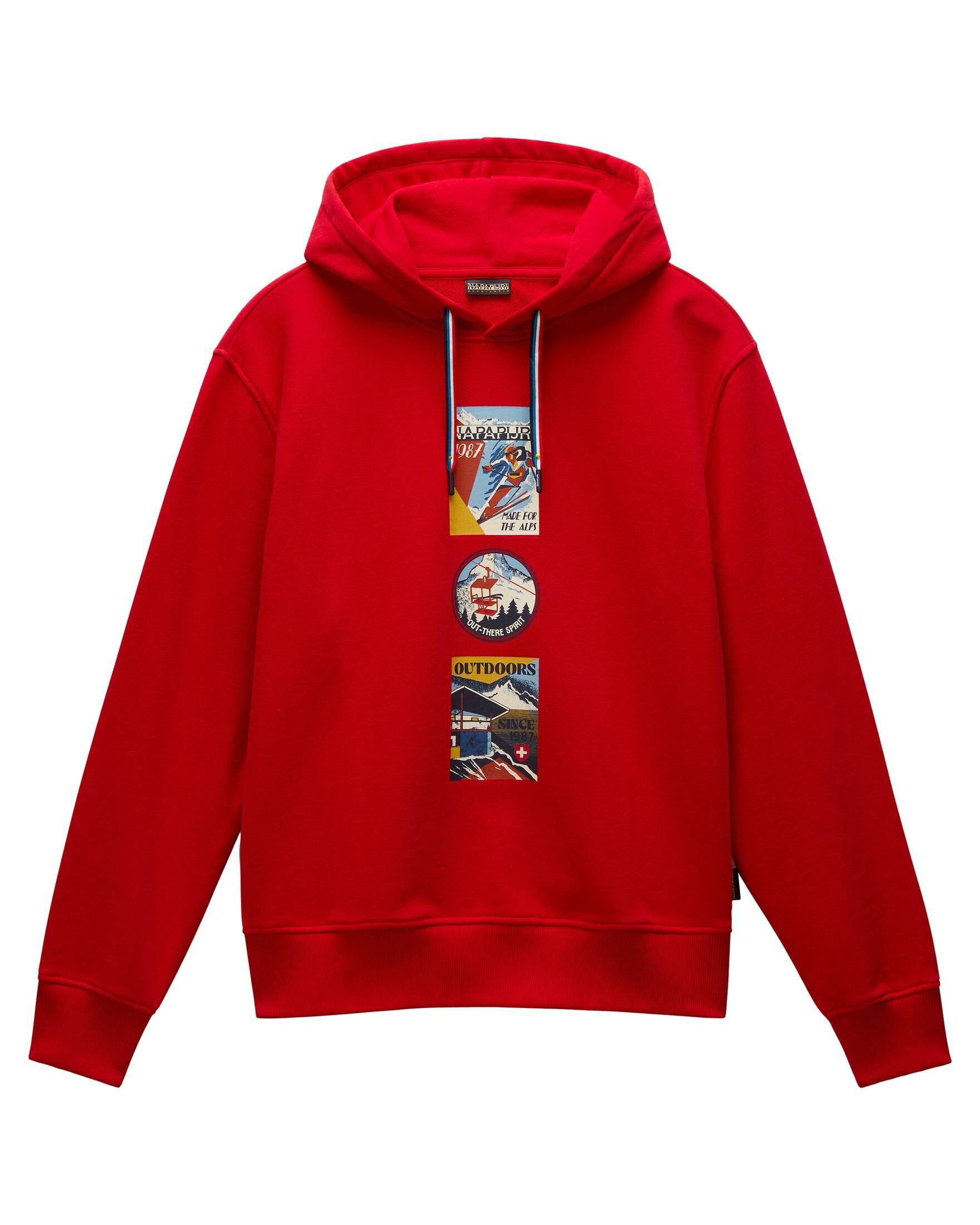 Napapijri Sweatshirt Herren Hoodie PORTALET (1-tlg)