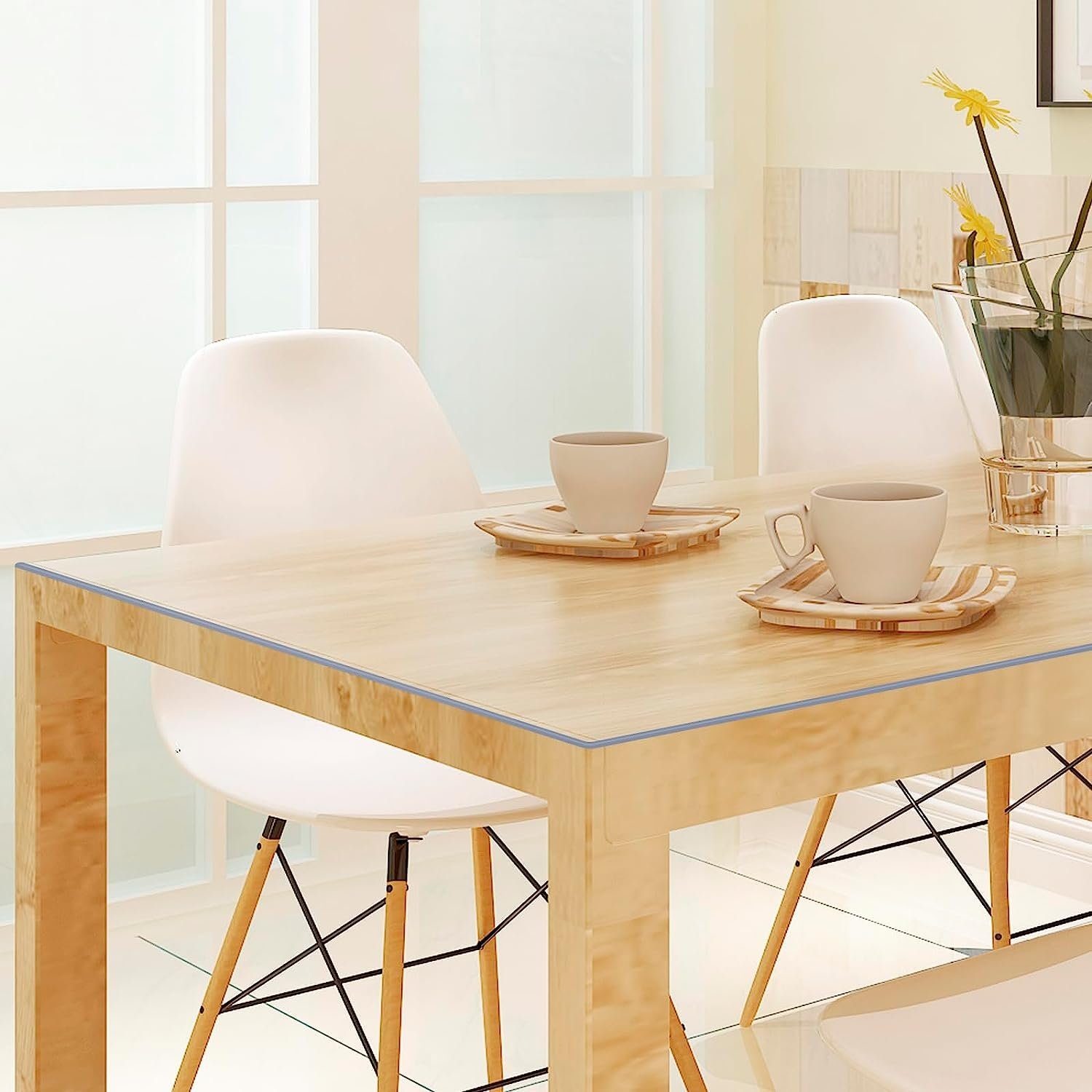 EUGAD Tischdecke (1-tlg), Transparent 2mm, Tischfolie günstig online kaufen
