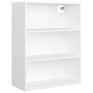 furnicato Sideboard Hängeschrank Weiß 69,5x32,5x90 cm