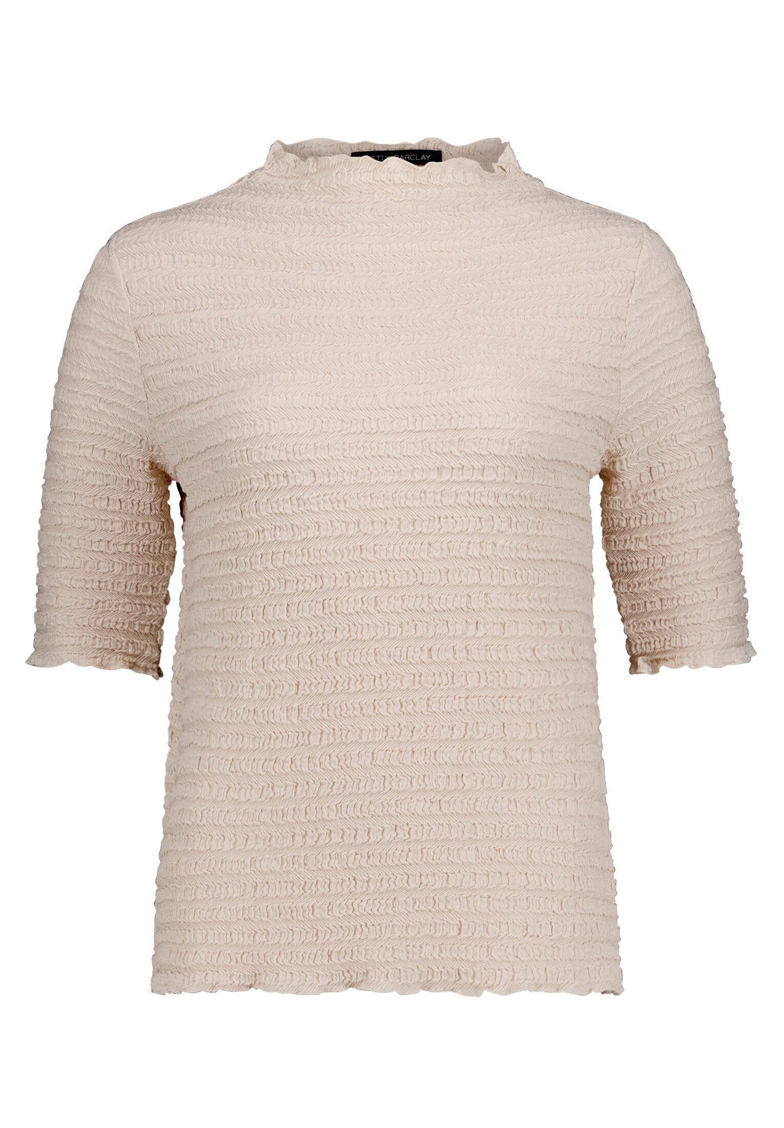 Betty Barclay Kurzarmshirt Damen mit Stehkragen (1-tlg)