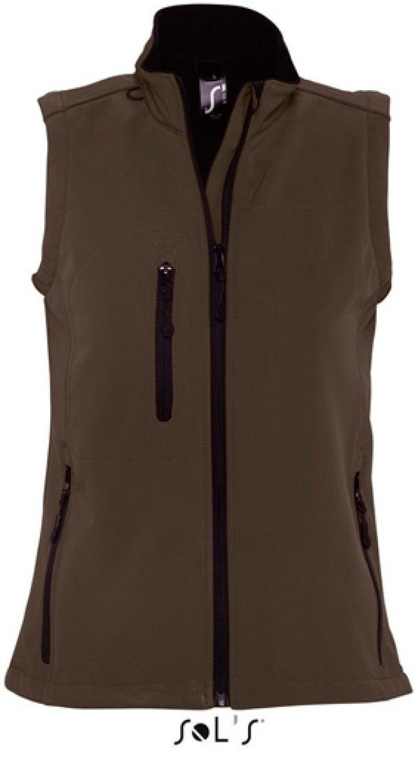 SOLS Funktionsweste Damen Sleeveless Softshell Rallye Bodywarmer / Weste