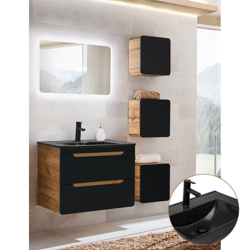 Lomadox Badmöbel-Set NEW-LUTON, (Spar-Set, 5-St), Wotan günstig online kaufen