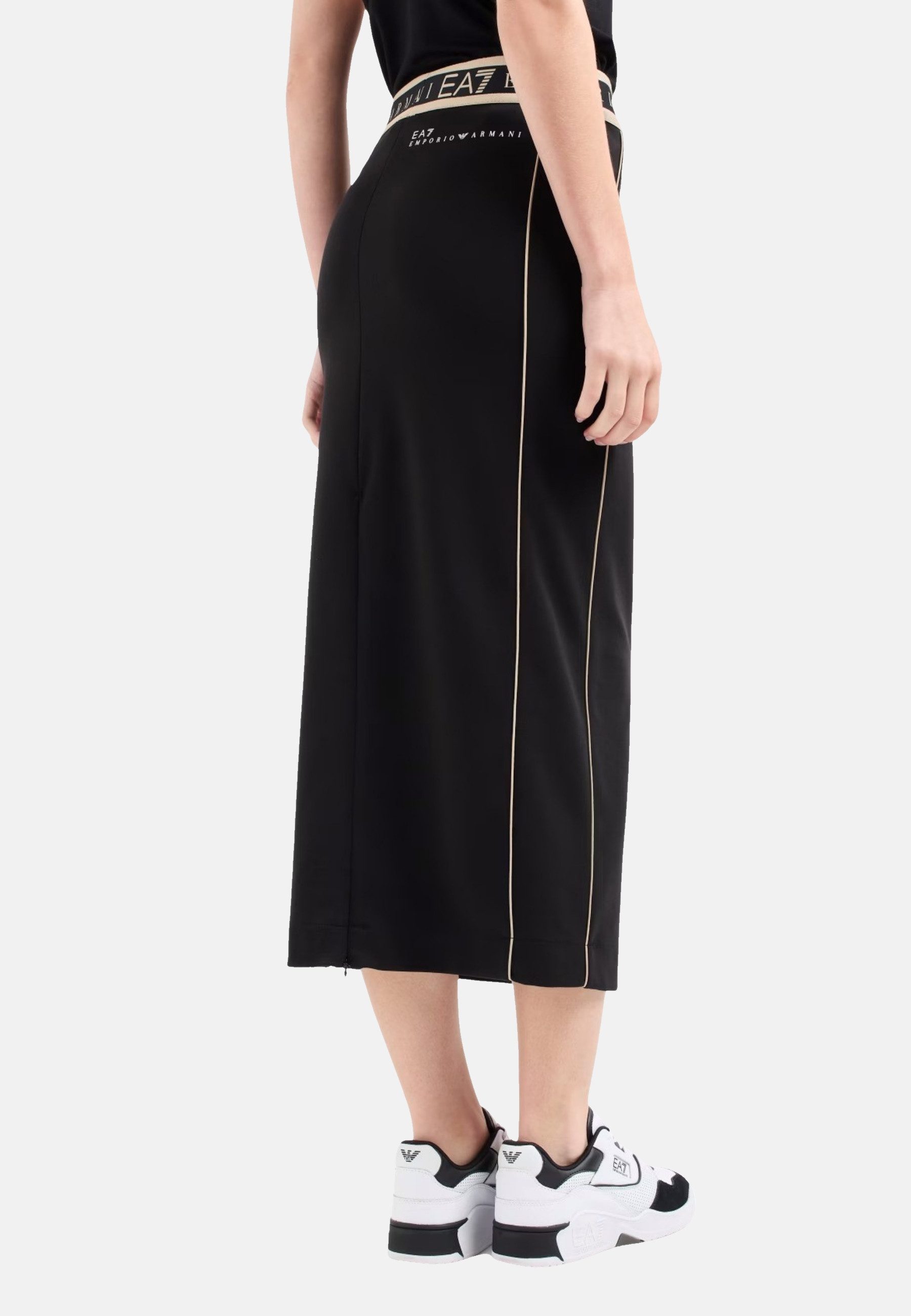 Emporio Armani Maxirock Rock Dynamic Athlete langer Sommerrock (1-tlg)