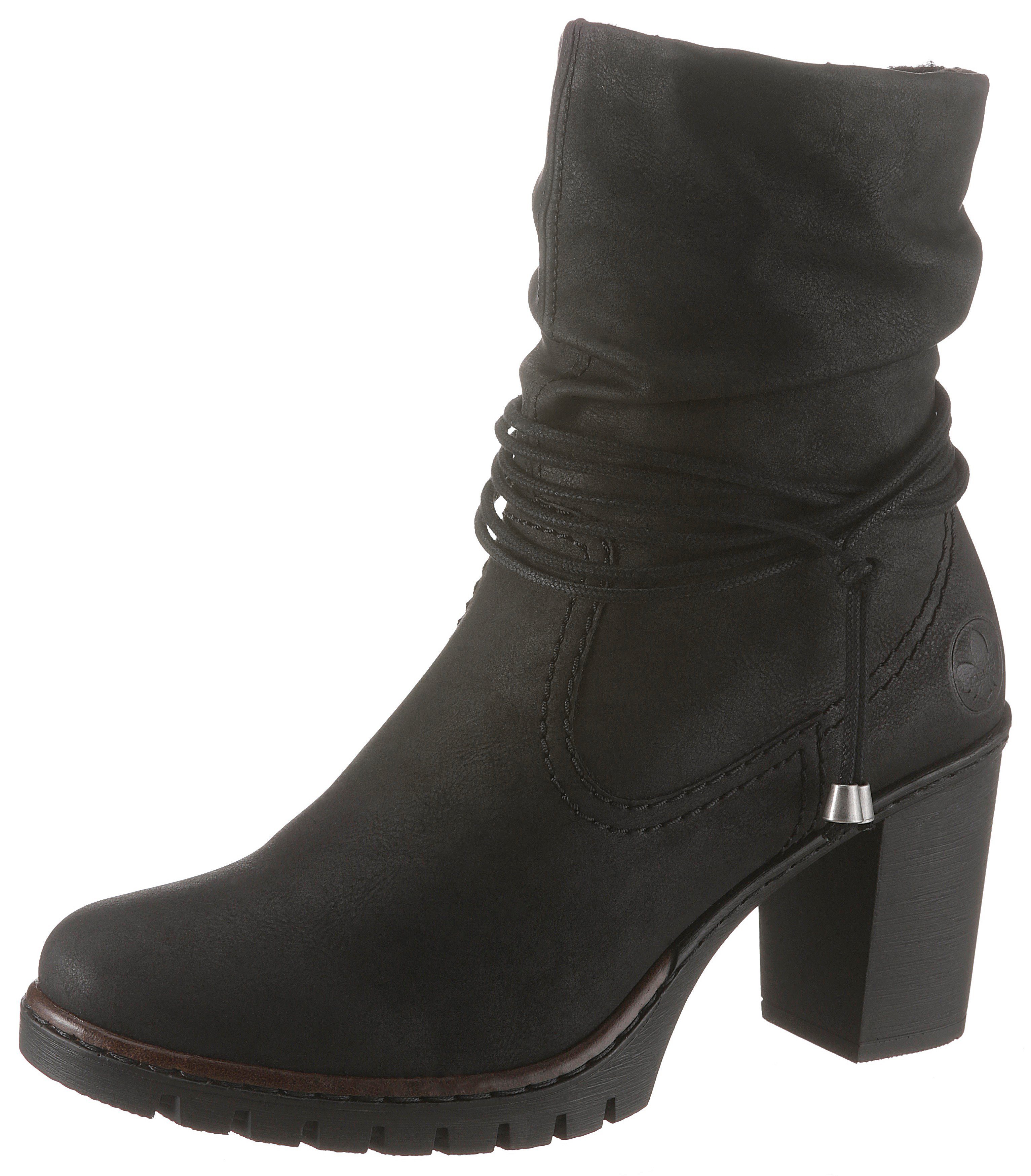 Rieker Winterstiefelette, Boots, Trichterabsatz, Warmfutter, mit günstig online kaufen