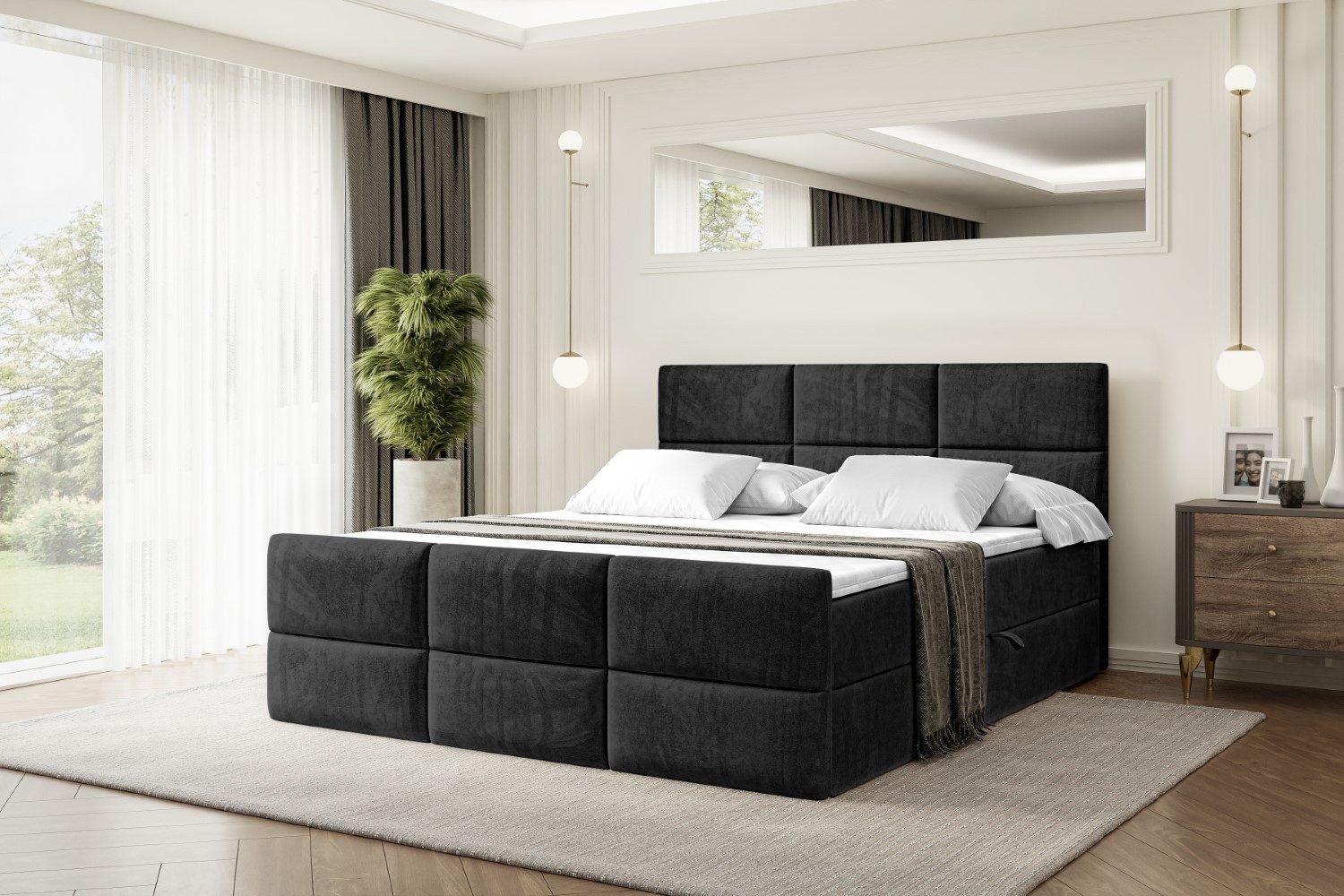 ALTDECOR Boxbett OHIO-Z (Multipocket-Matratze H4, H3 günstig online kaufen