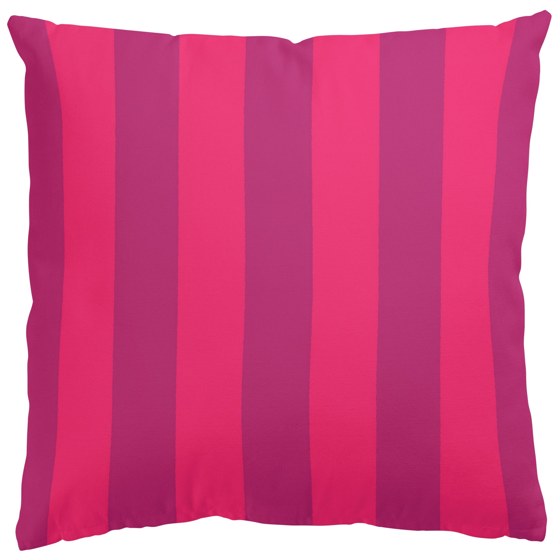 Bilderdepot24 Dekokissen drinnen Kissenhülle/ Sofakissen/ Zierkissen pink Muster Pop Art, Bezug mit / ohne Füllung Zierkissen Outdoor Sofa Bett