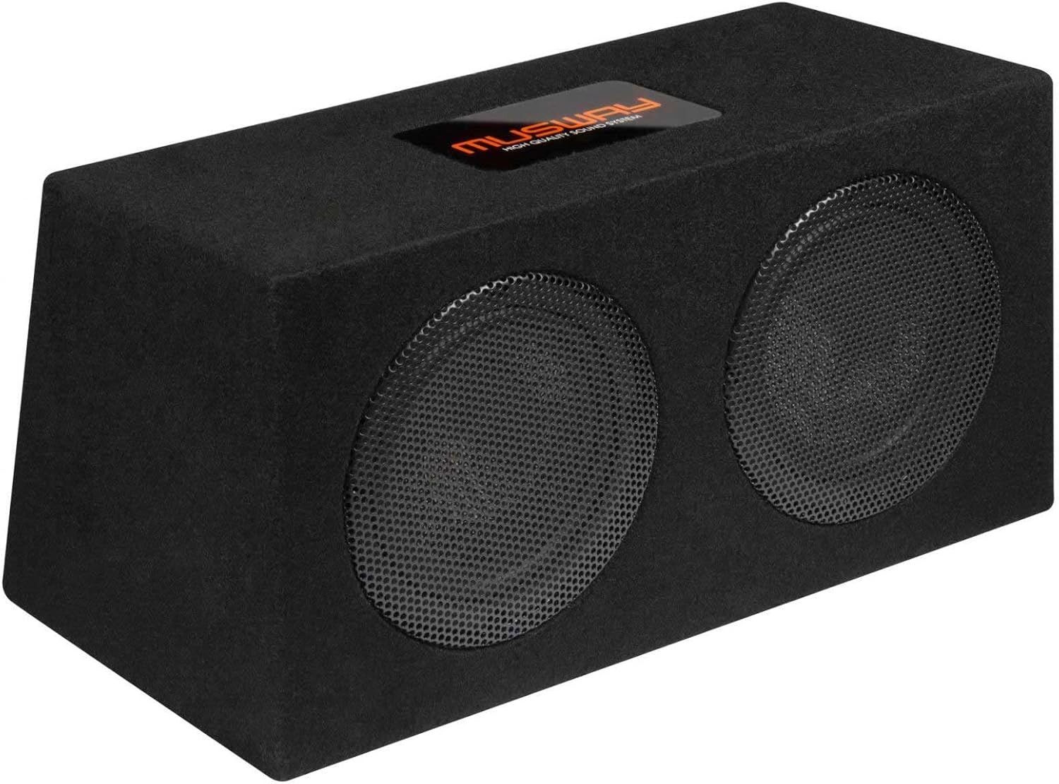 Musway MUSWAY MR-208Q Dual Bassreflex-Gehäusesubwoofer Автомобильный сабвуфер