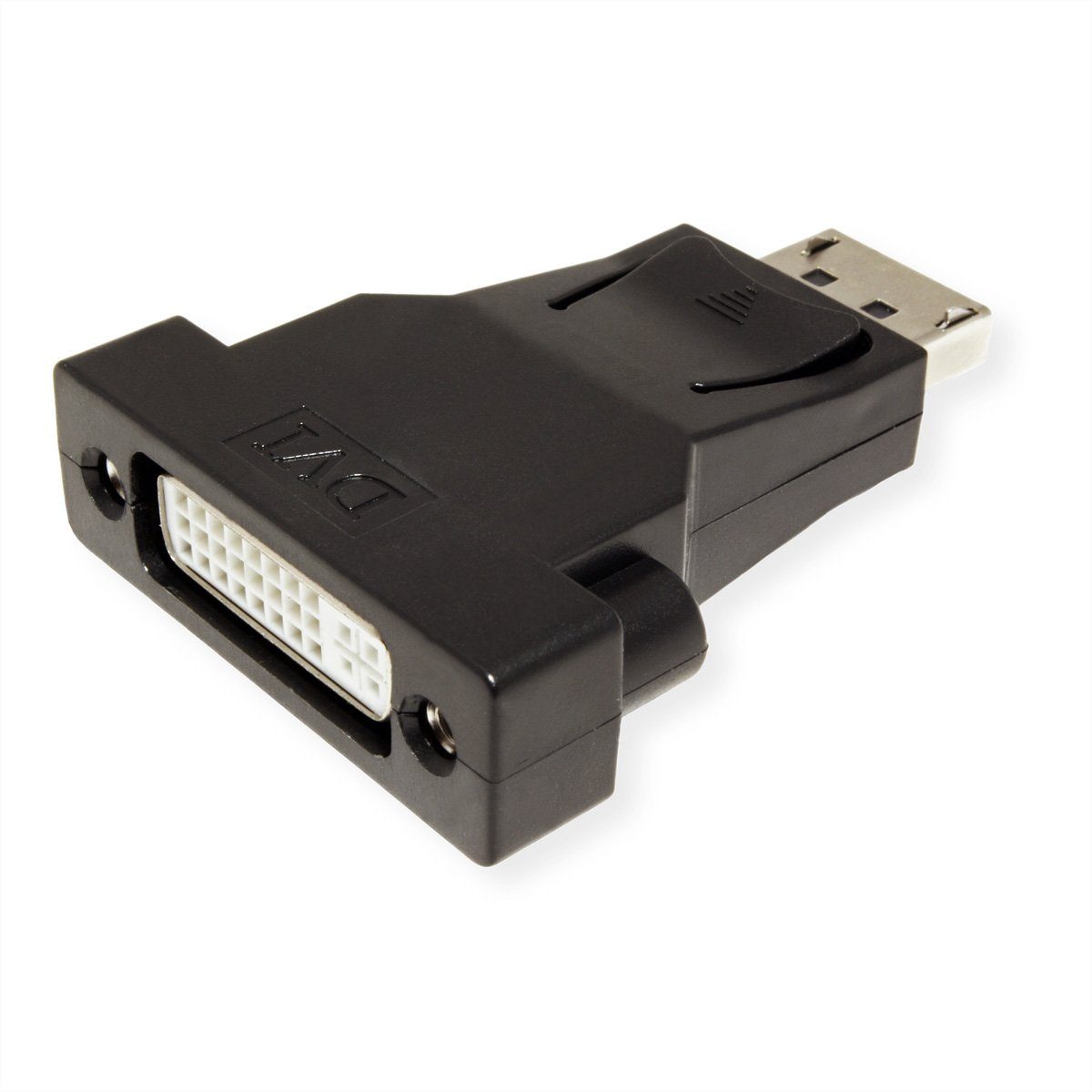 DisplayPort-DVI Adapter, DP Stecker-DVI Buchse Audio- & Video-Adapter