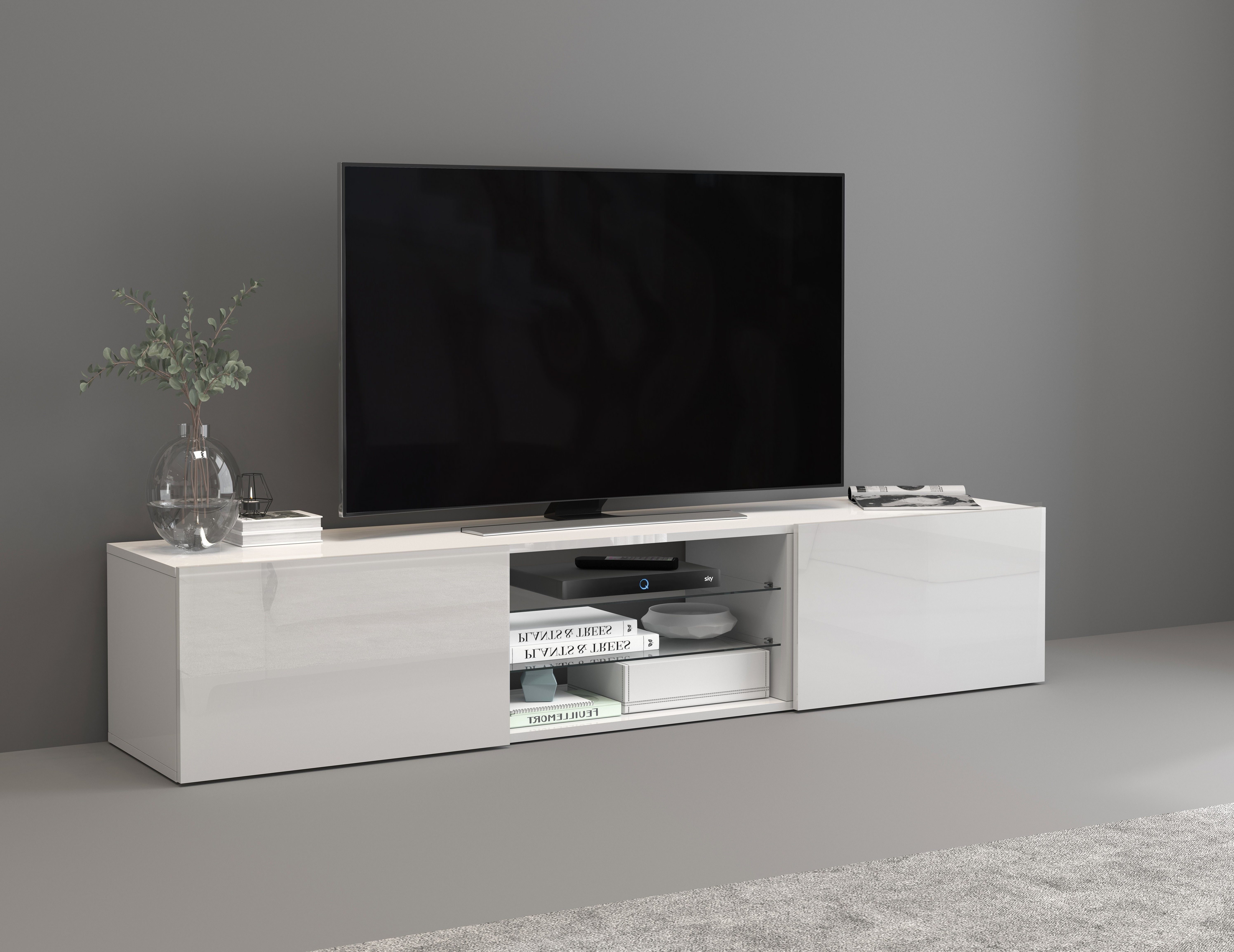 INOSIGN Lowboard Egypt,Lowboard,TV-Kommode,TV-Möbel,TV-Bank, mit 2 Klappen, günstig online kaufen