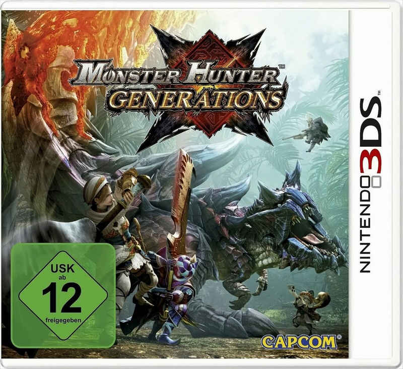 Nintendo 3 DS Monster Hunters Generations Nintendo 3DS, Nintendo 2DS, online spielbar