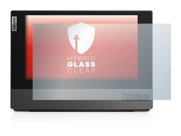 upscreen flexible Panzerglasfolie für Lenovo ThinkBook Plus (Äußeres Display), Displayschutzglas, Schutzglas Glasfolie klar