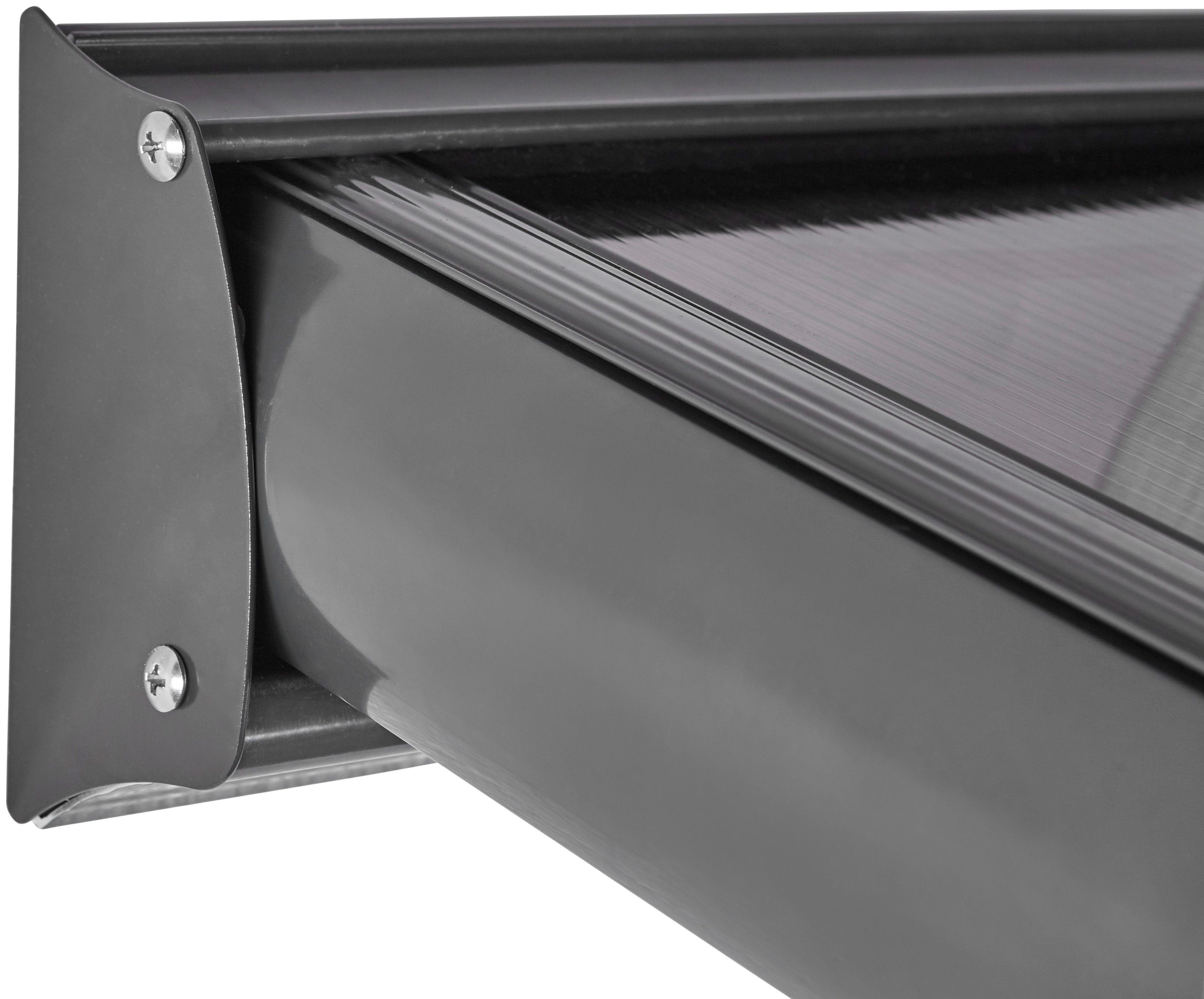 KONIFERA Terrassendach Barcelona, BxT: 495x300 cm, Bedachung Doppelstegplatten, in verschiedenen Größen