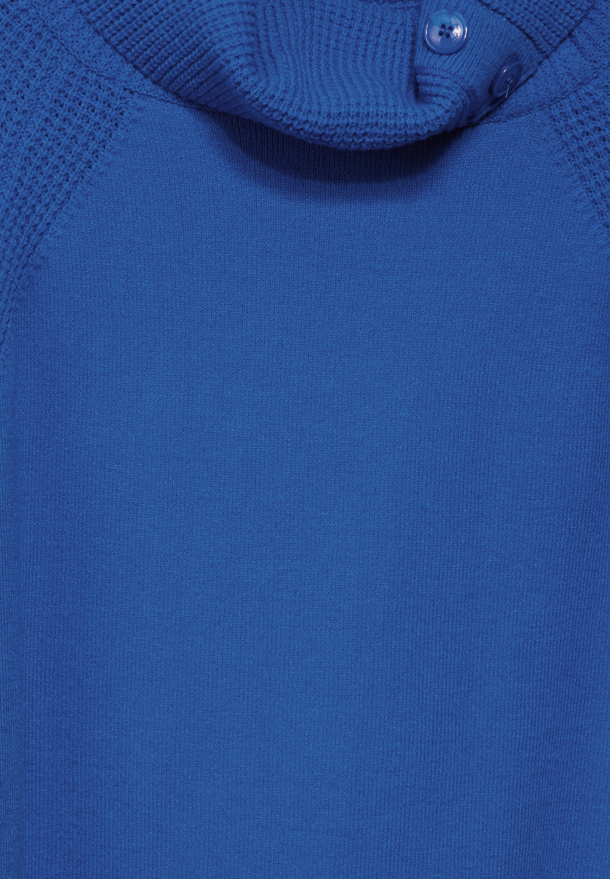 STREET ONE Stehkragenpullover Feinstrick