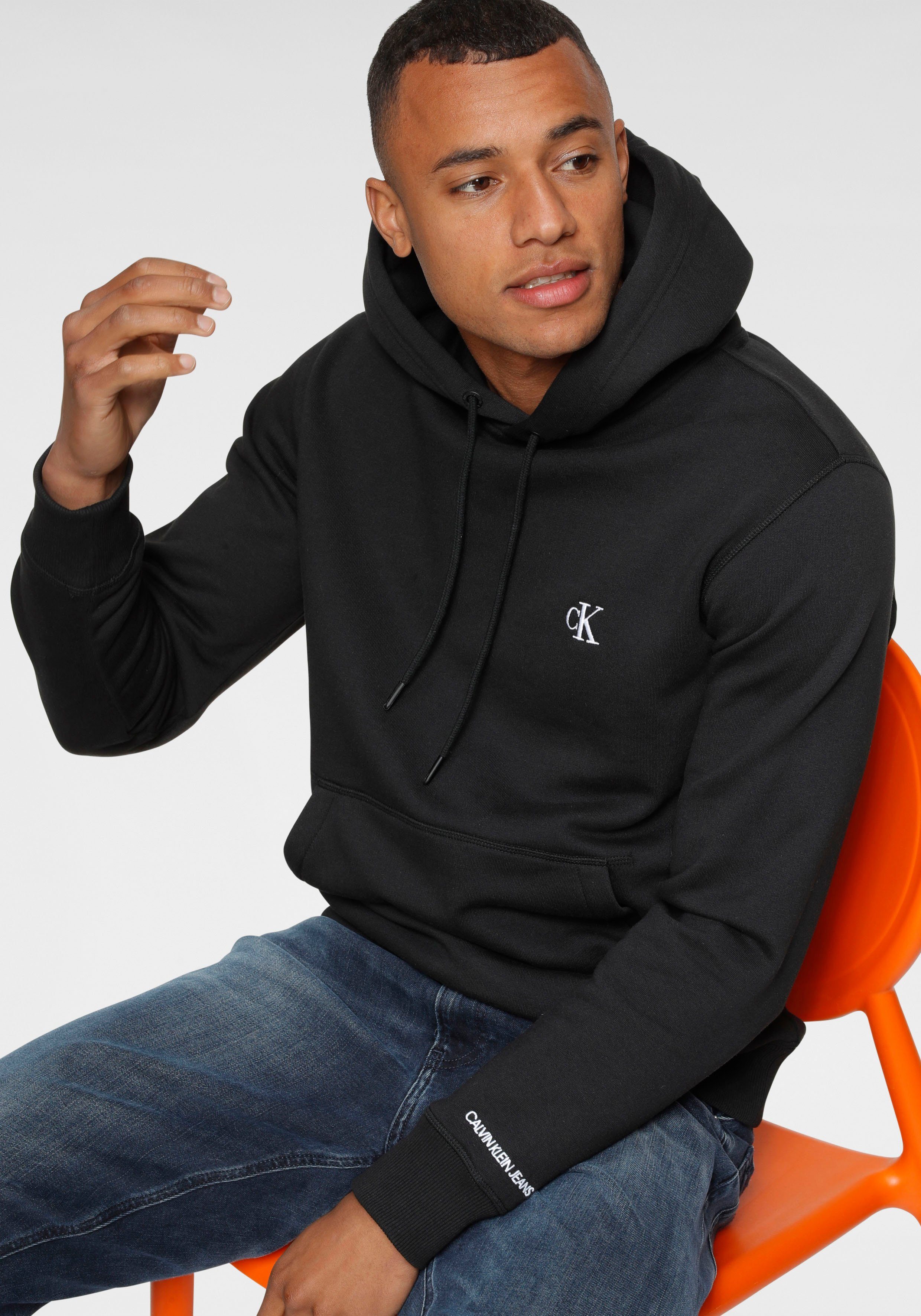Kapuzensweatshirt CK ESSENTIAL HOODIE