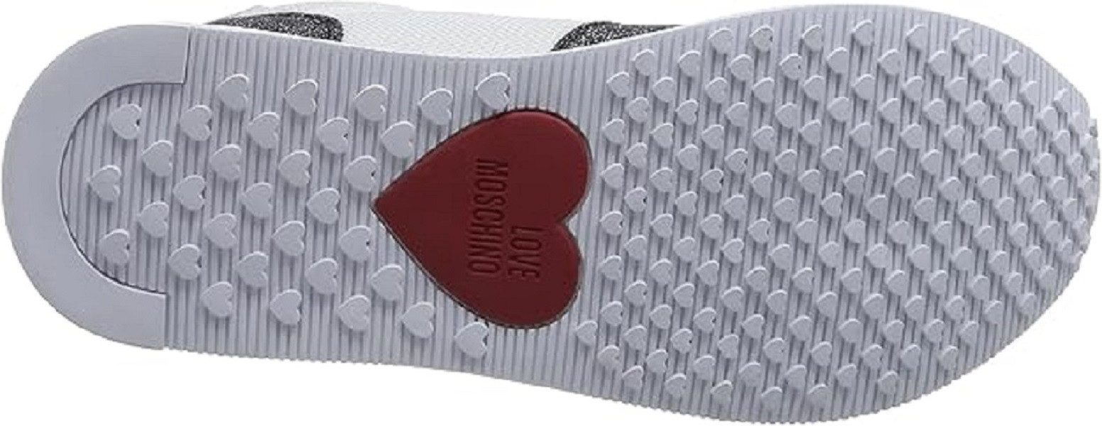 LOVE MOSCHINO Love Moschino Damen Sneakers, Love Moschino SNEAKERD RUN40 NY Sneaker Glitzer