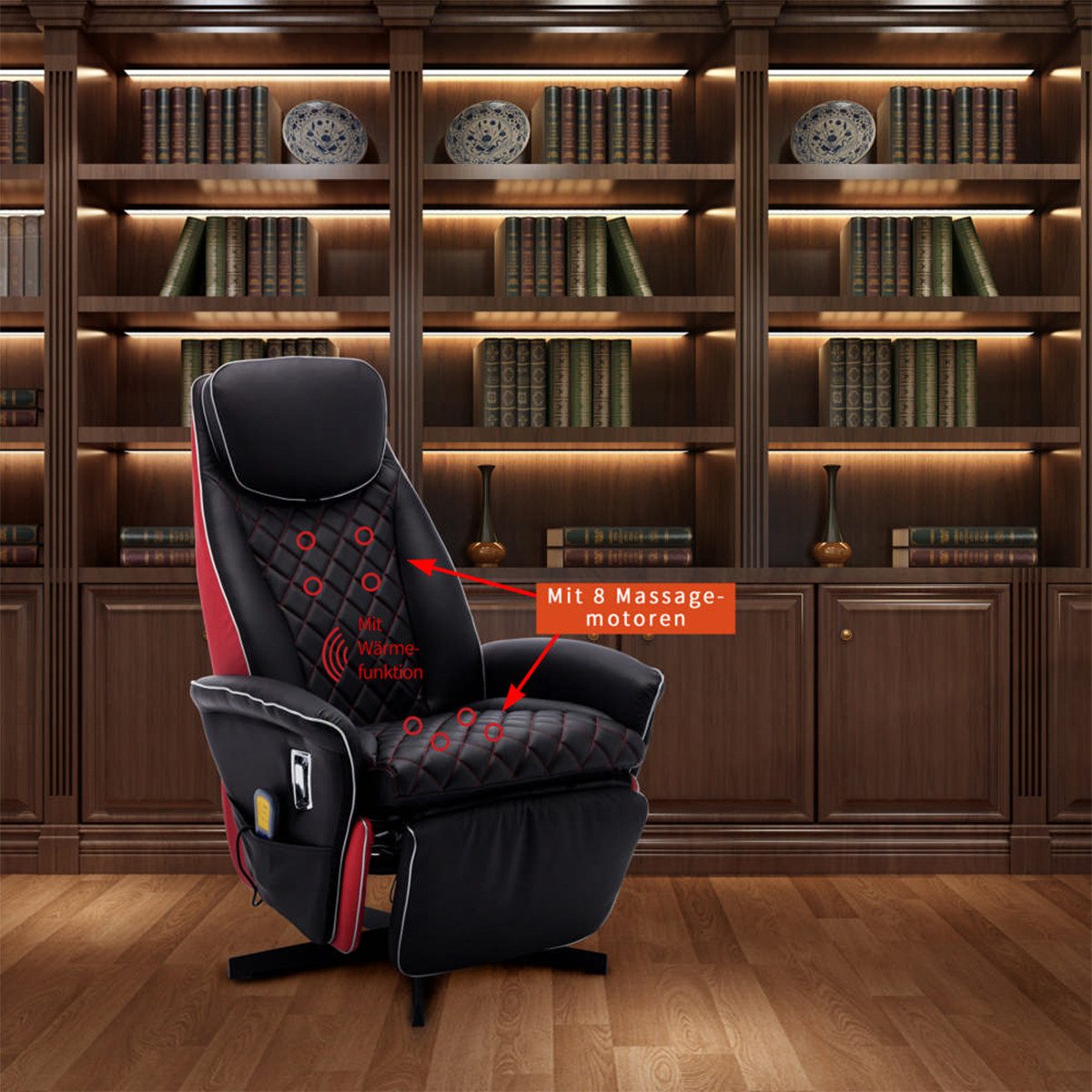 Happy Home Loungesofa Elektrischer Massagesessel Relaxsessel günstig online kaufen