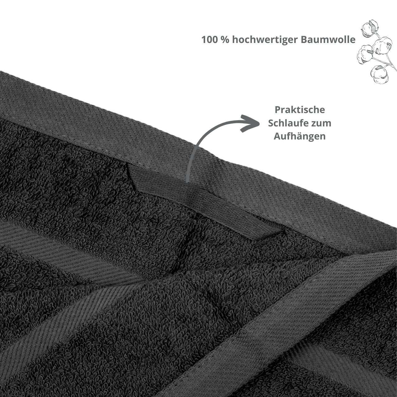liebling Duschtuch Borkum, 100% Baumwolle, mit günstig online kaufen