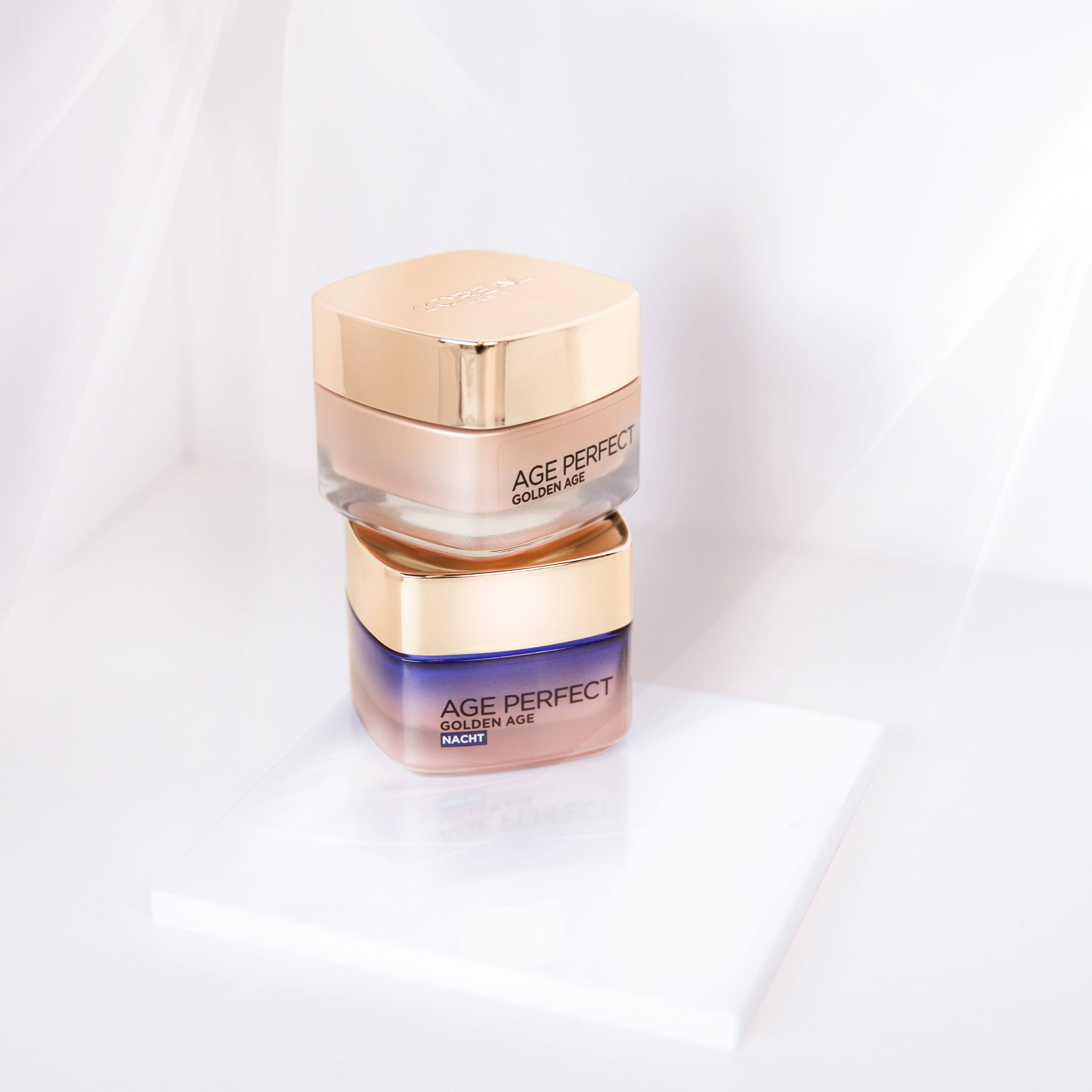 L'ORÉAL PARIS Gesichtspflege-Set Age Perfect Golden Age Tag und Nacht Set, 2-tlg., mit Neo-Calcium