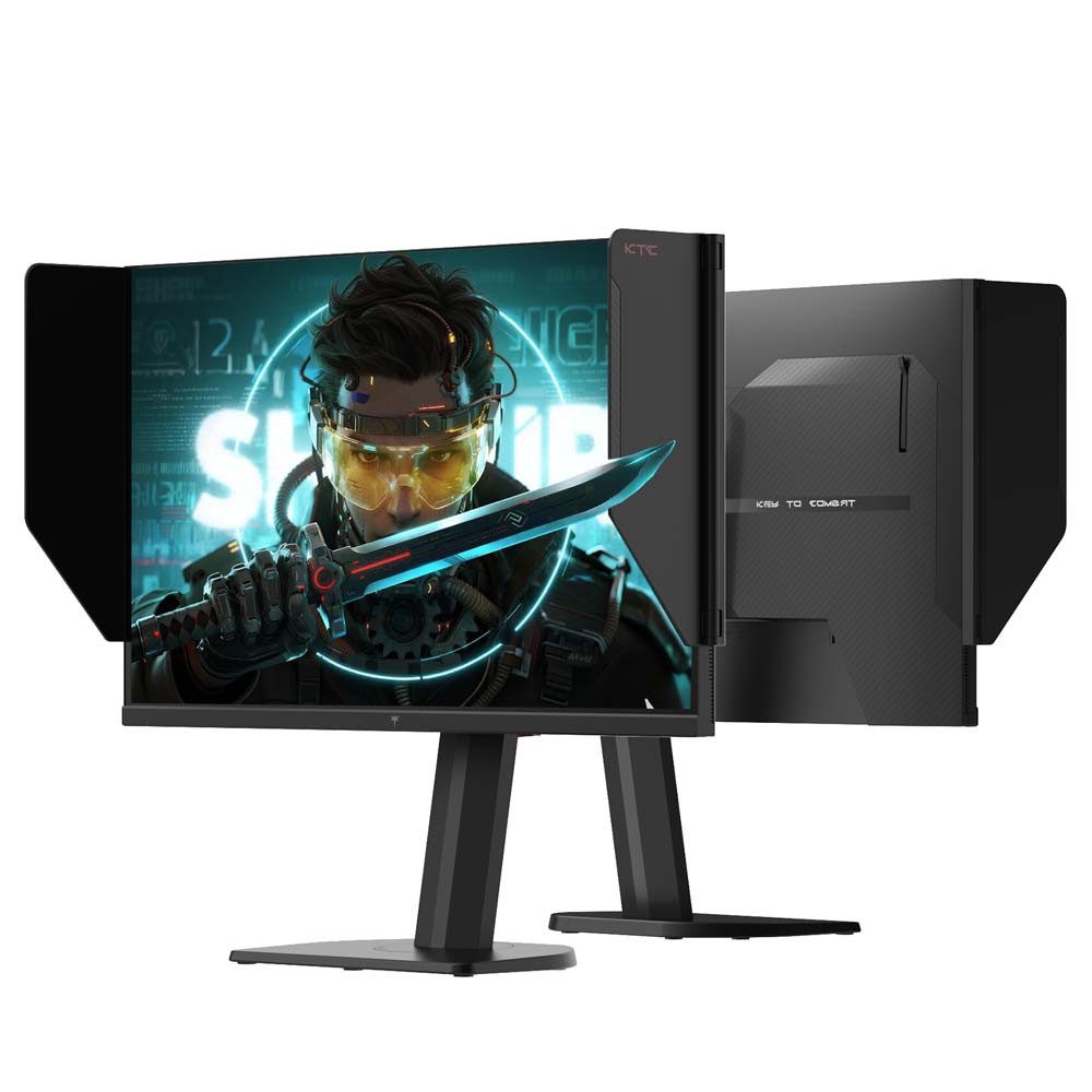 KTC H27E8 27 Zoll QHD 240Hz Gaming-Monitor (2560 × 1440 px, 1 ms Reaktionszeit, 240 Hz, FAST IPS, übertaktet auf 275 Hz, HDR400 & 400 cd/m², FreeSync & G-Sync)